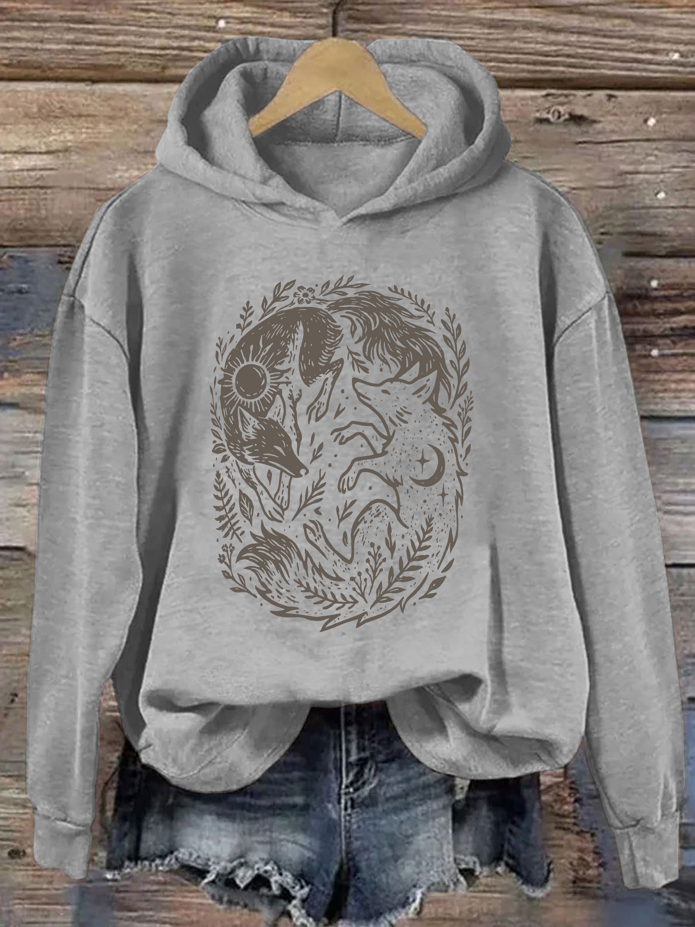 Fox Yin Yang Hoodie