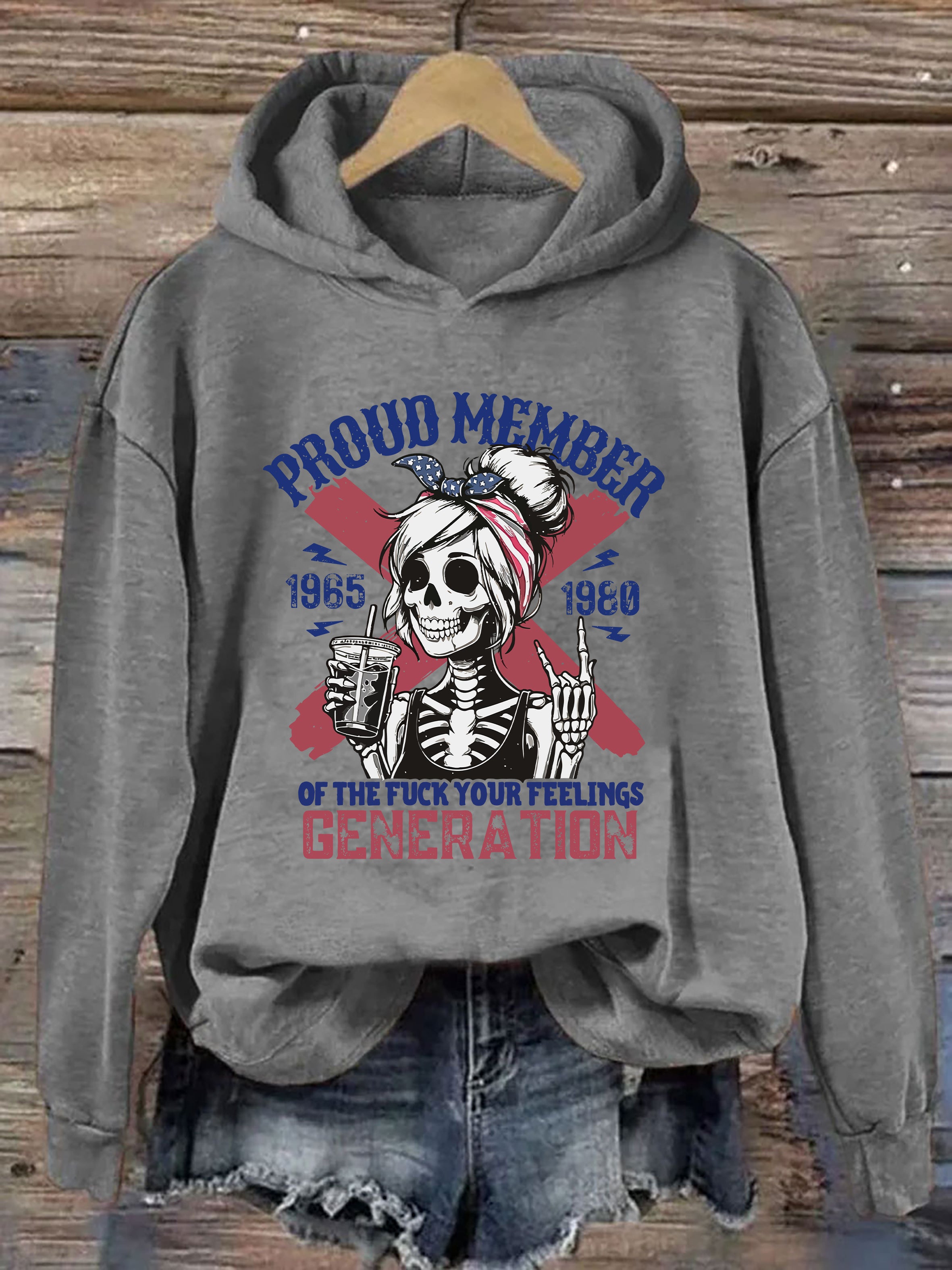 Gen X Halloween Hoodie