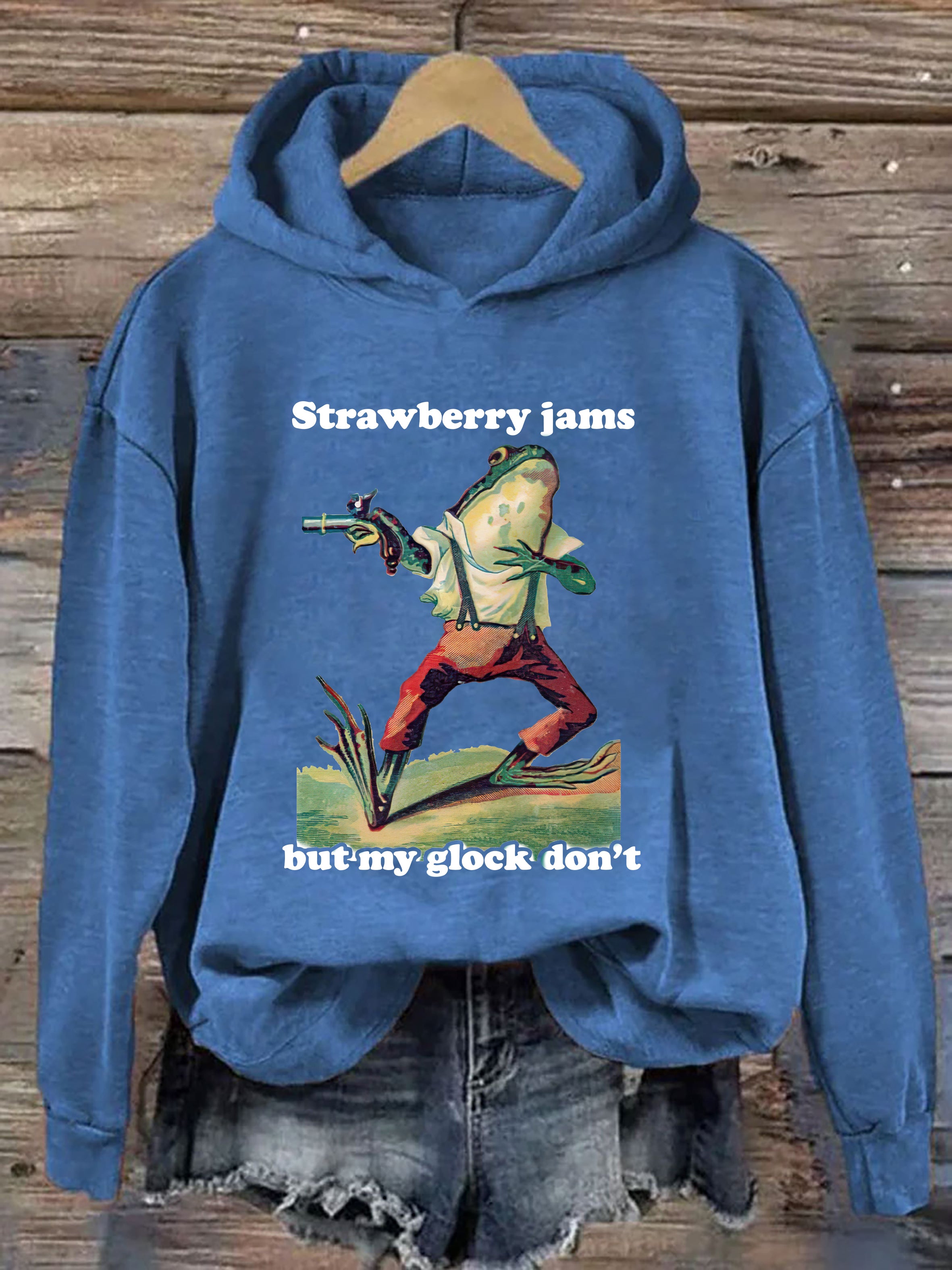 Strawberry Jams But My Glock Don't Hoodie
