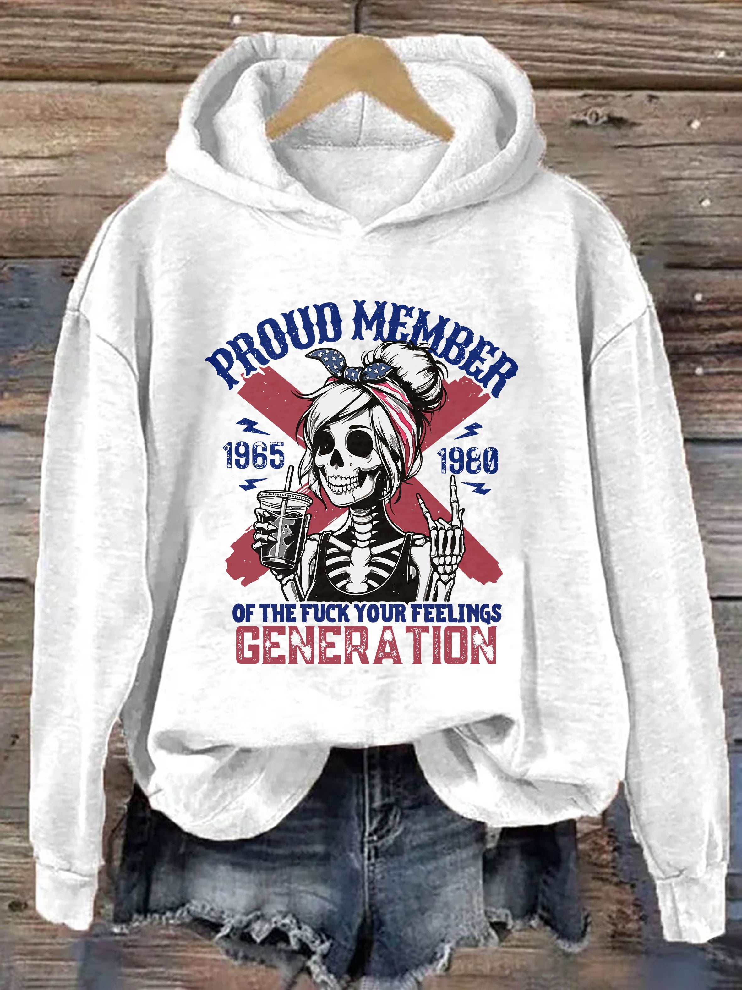 Gen X Halloween Hoodie