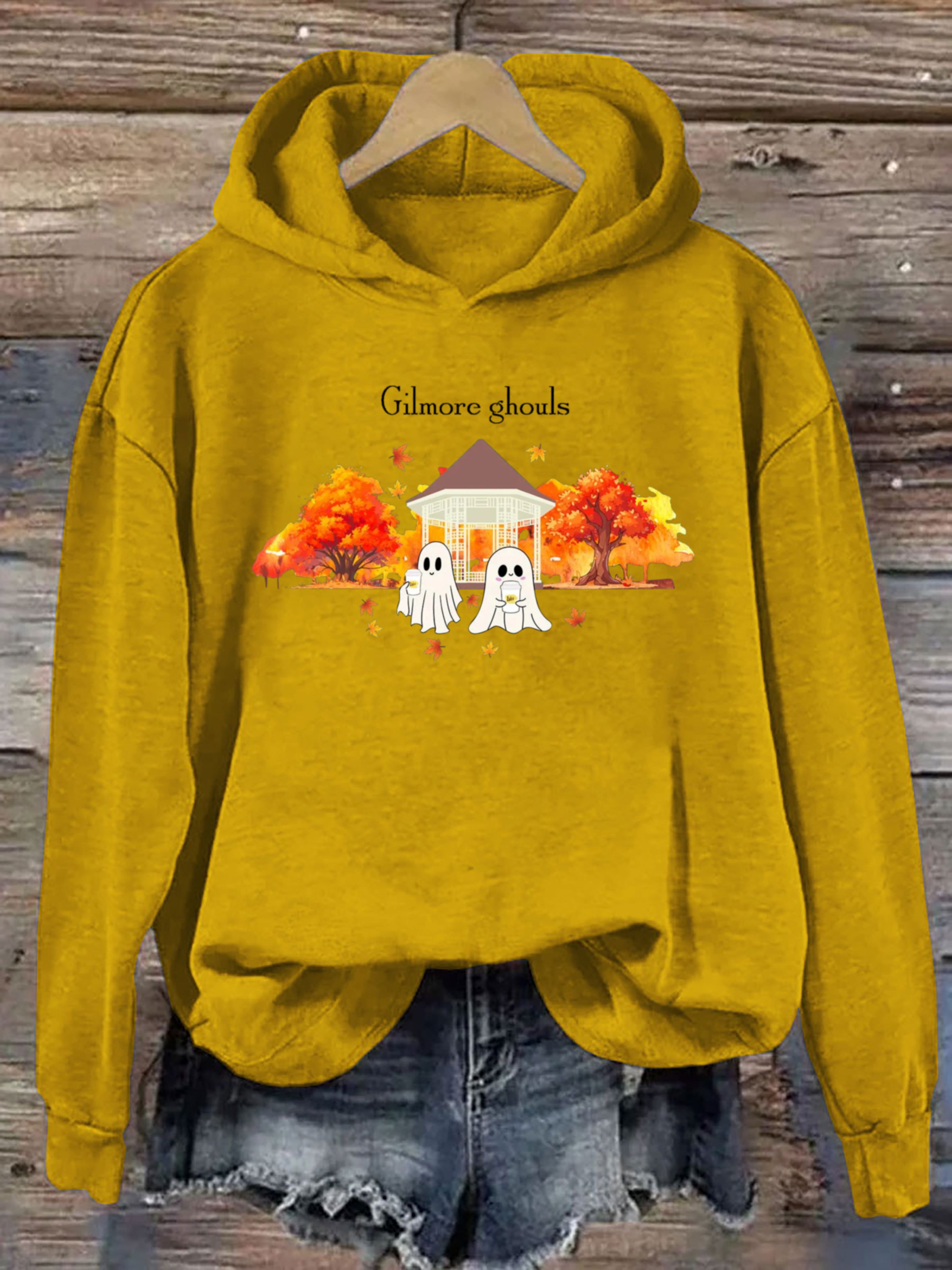 Stars Hollow Fall Leaves Gilmore Hoodie