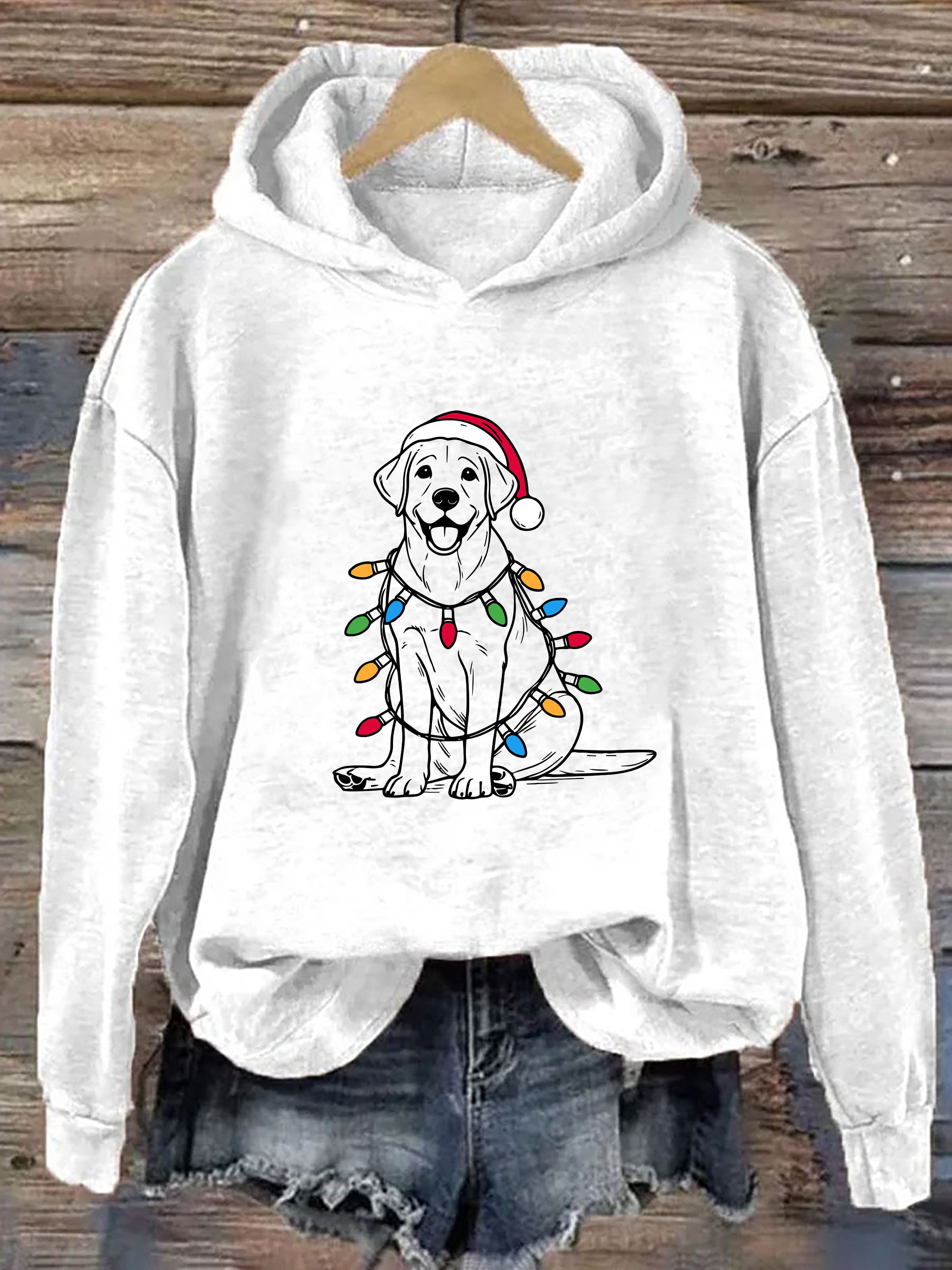 Festive Labrador Christmas Hoodie