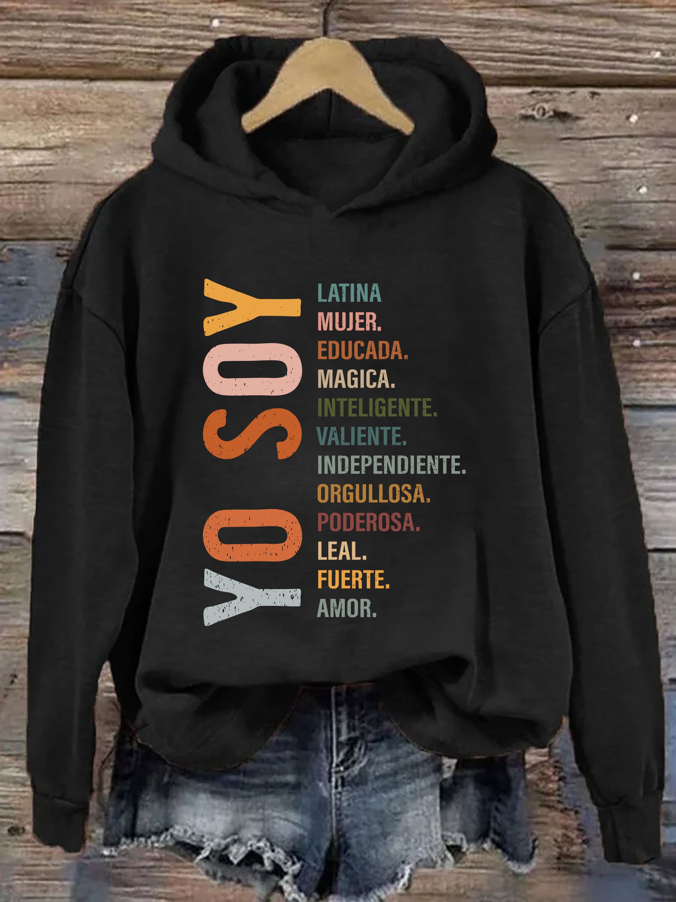 Yo Soy Latina Mujer Hoodie