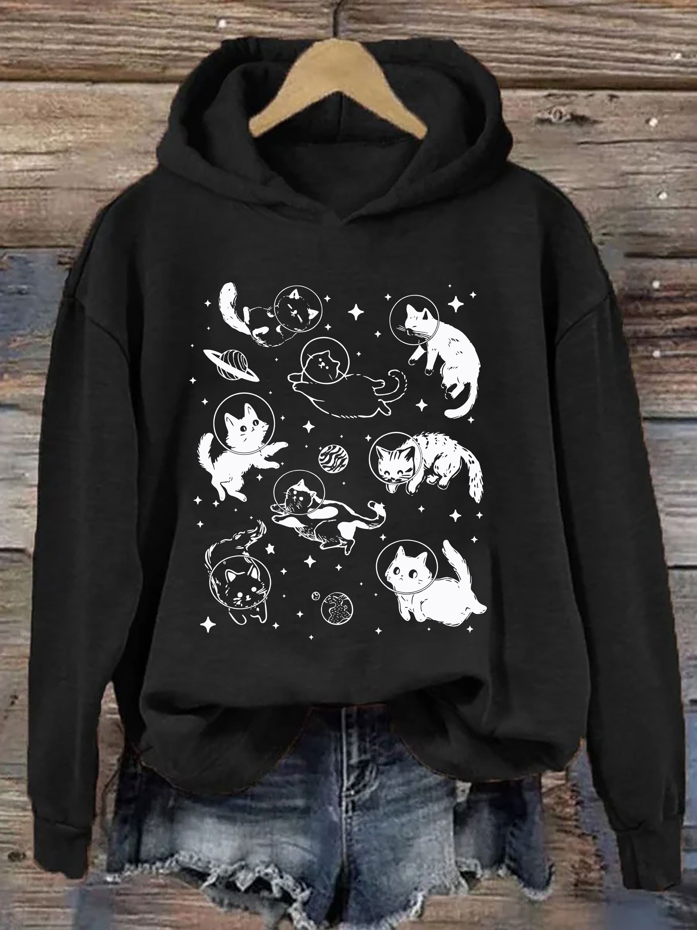 Cats In Space Hoodie