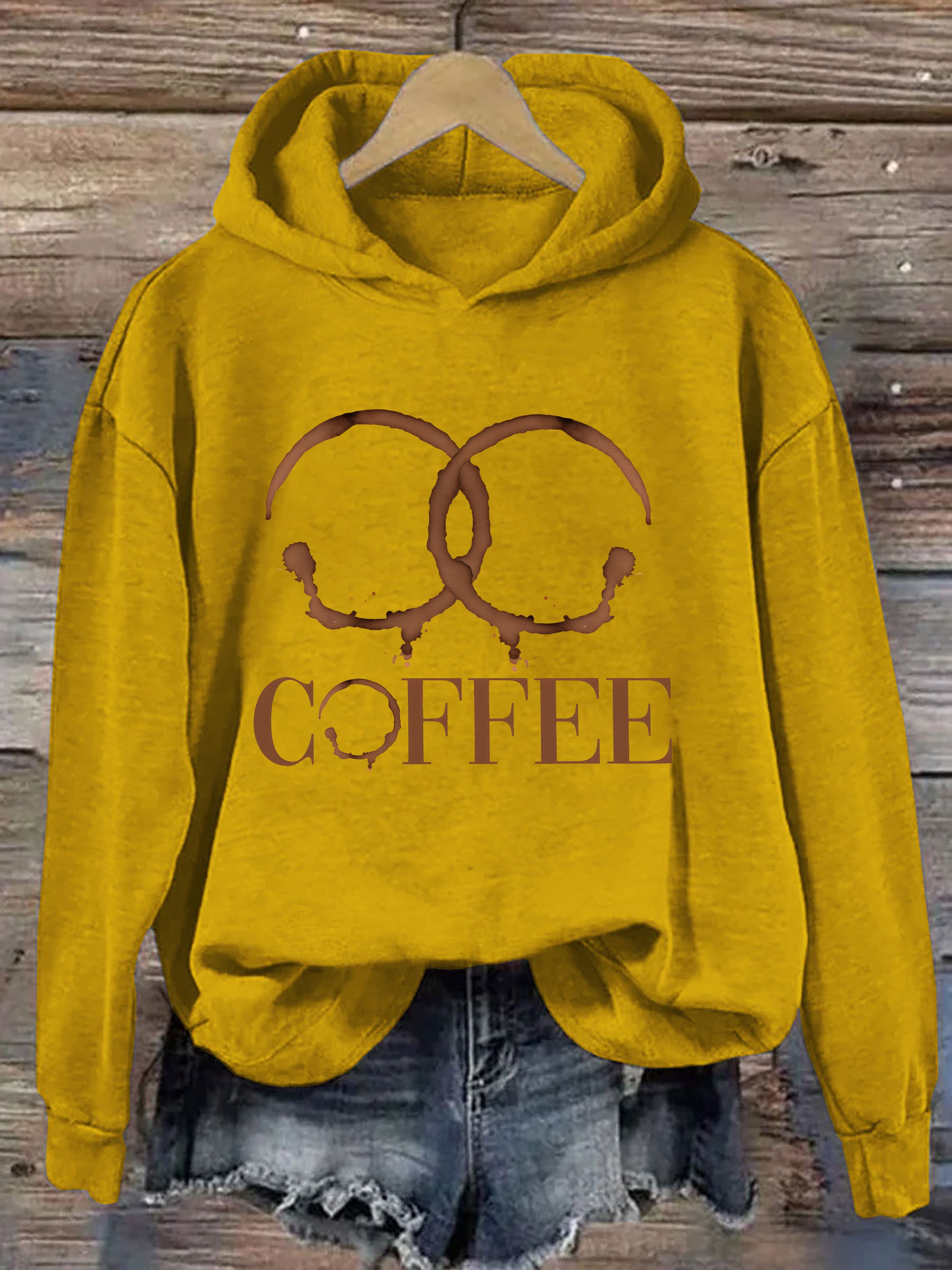 Coffee Stain Rings Hoodie
