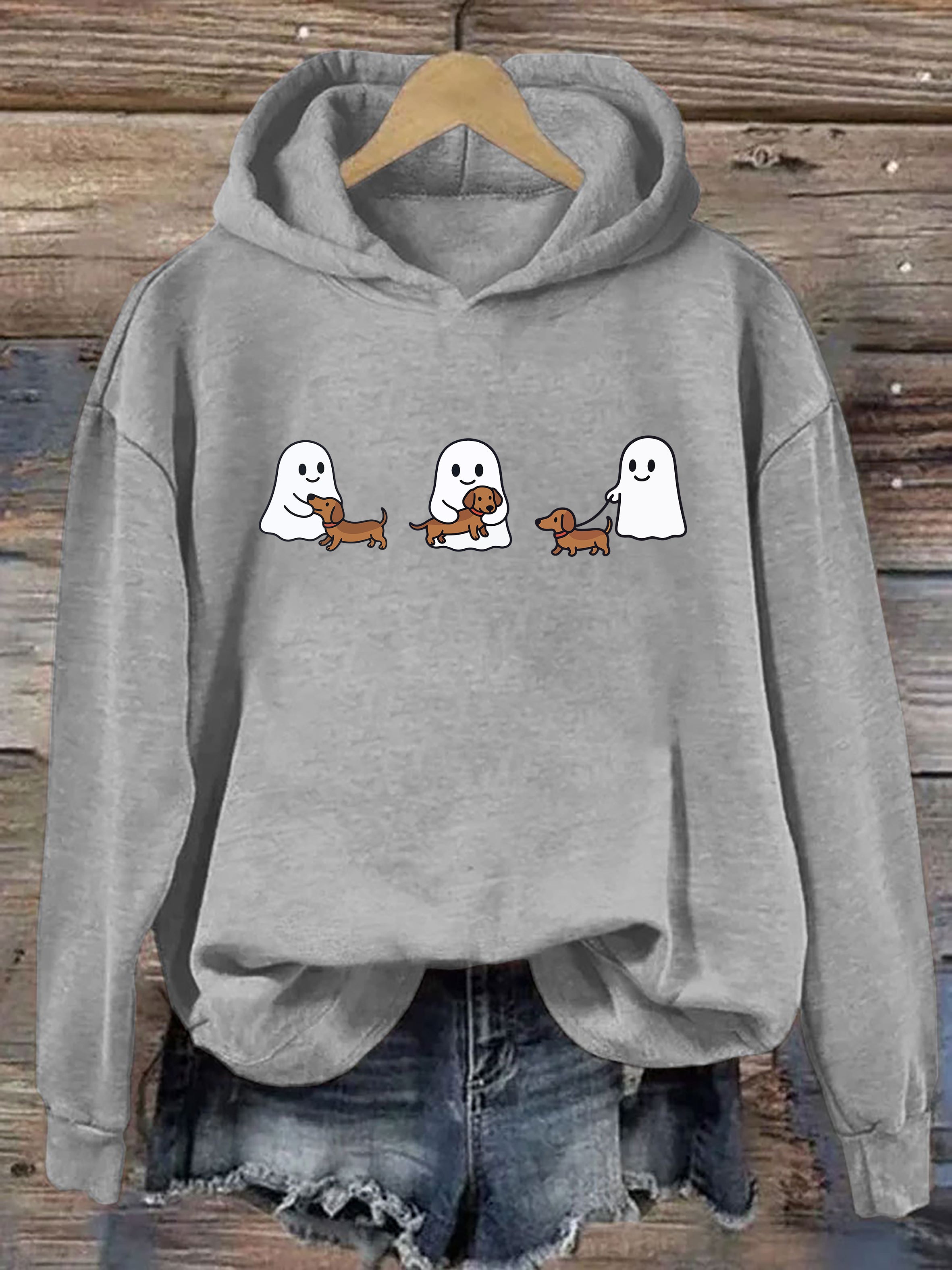 Ghost Trio Halloween Hoodie