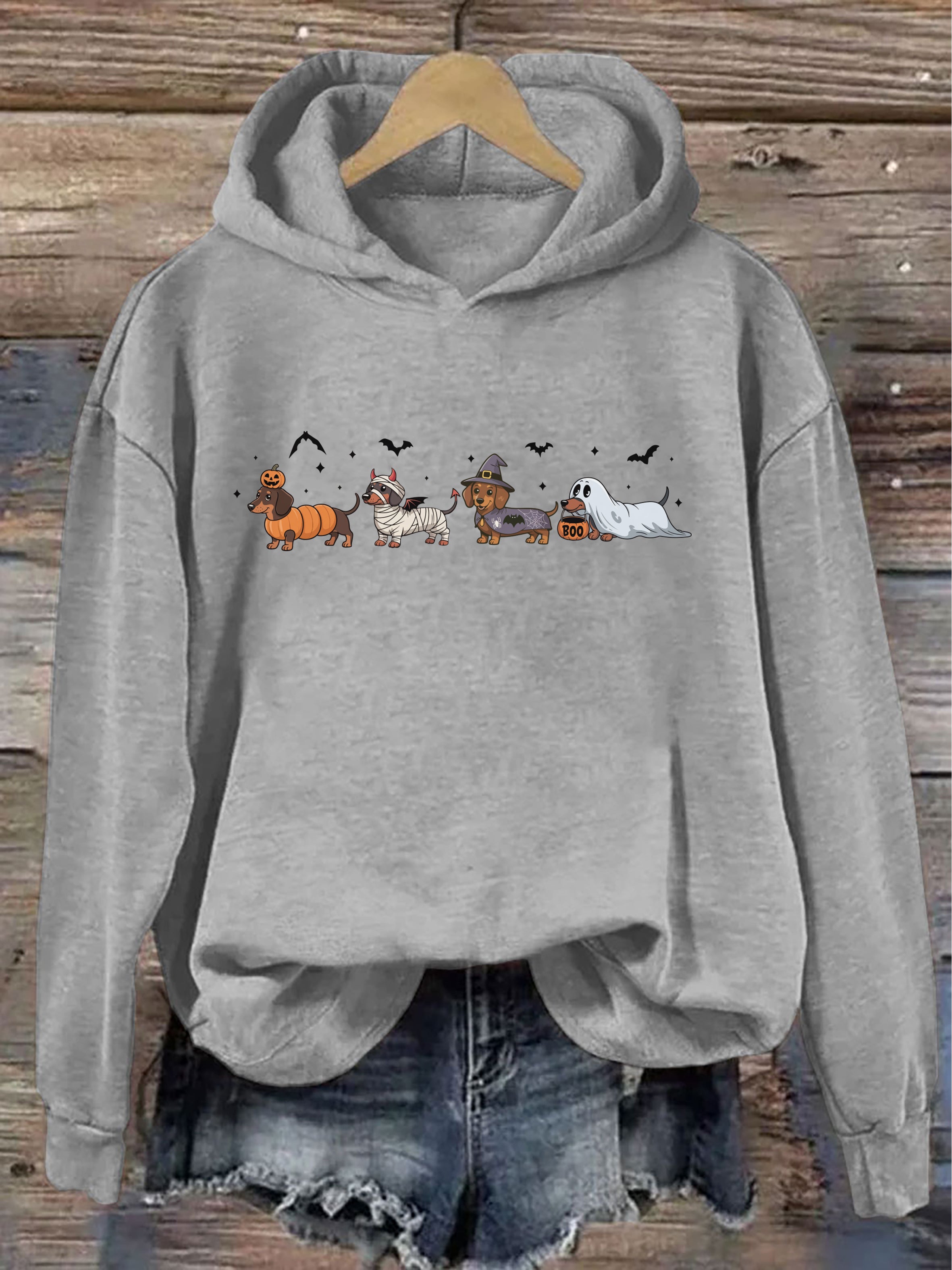 Halloween Dachshund Hoodie
