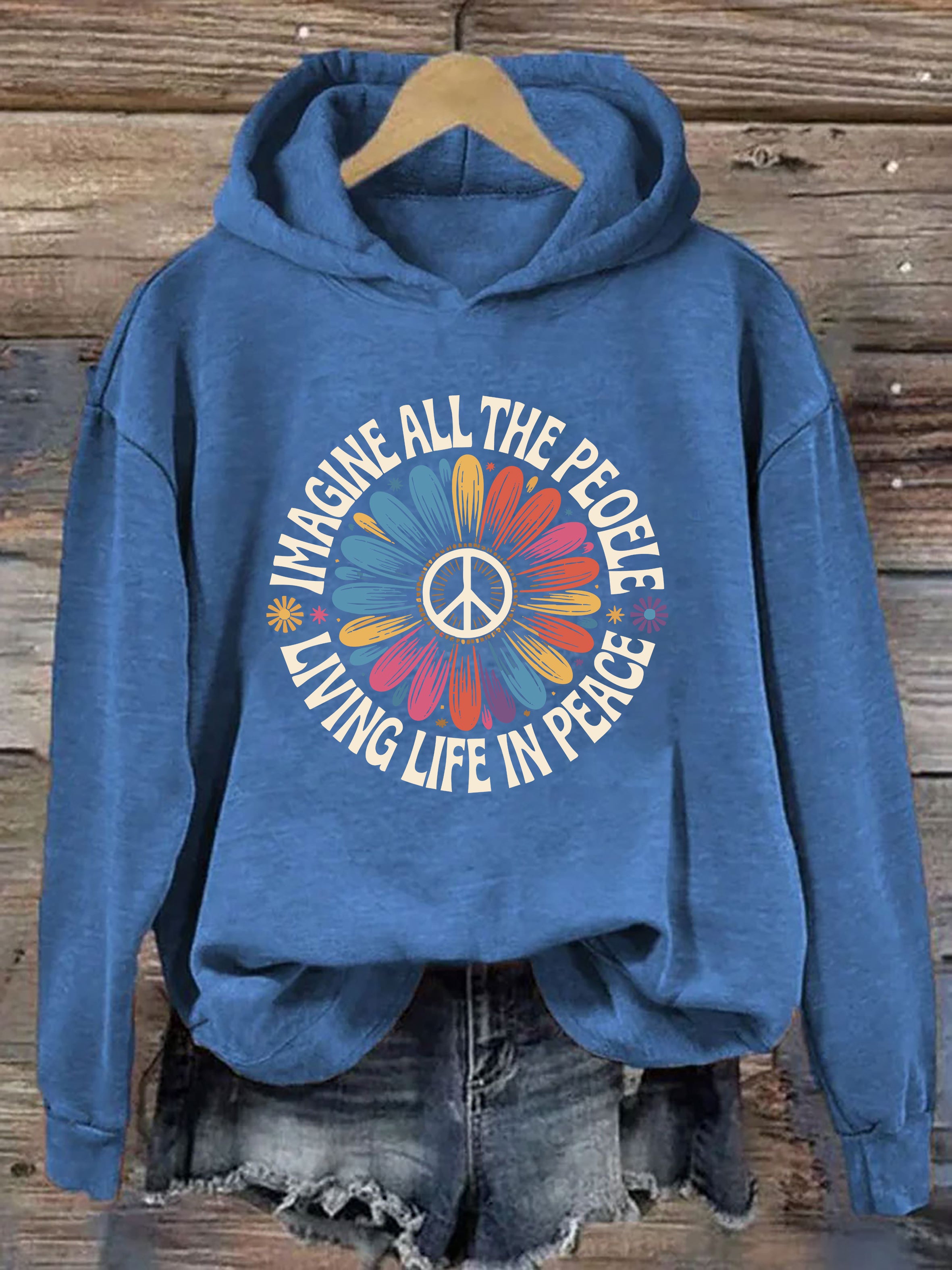 Imagine Peace Hoodie