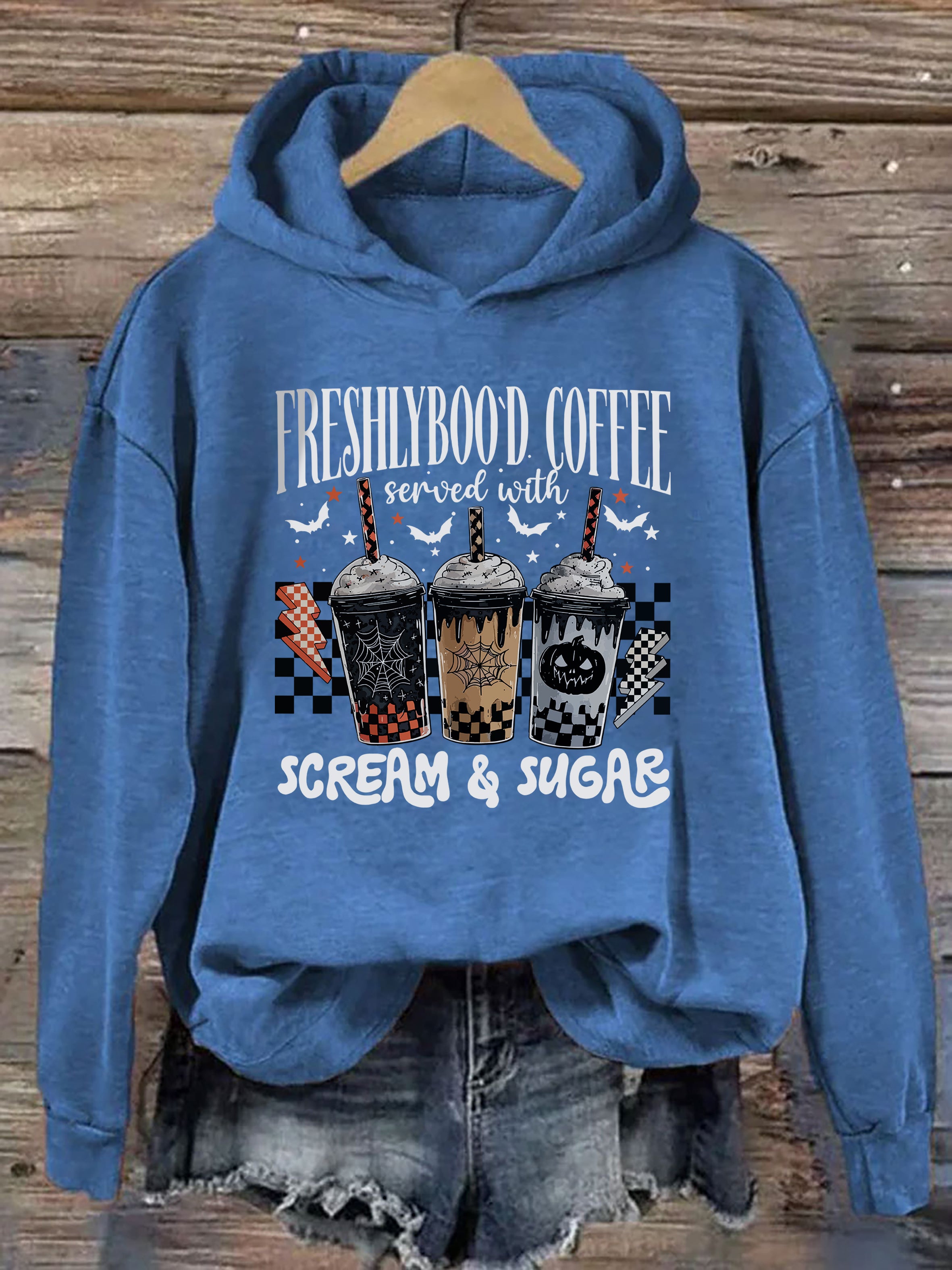 Halloween Spooky Coffee Hoodie