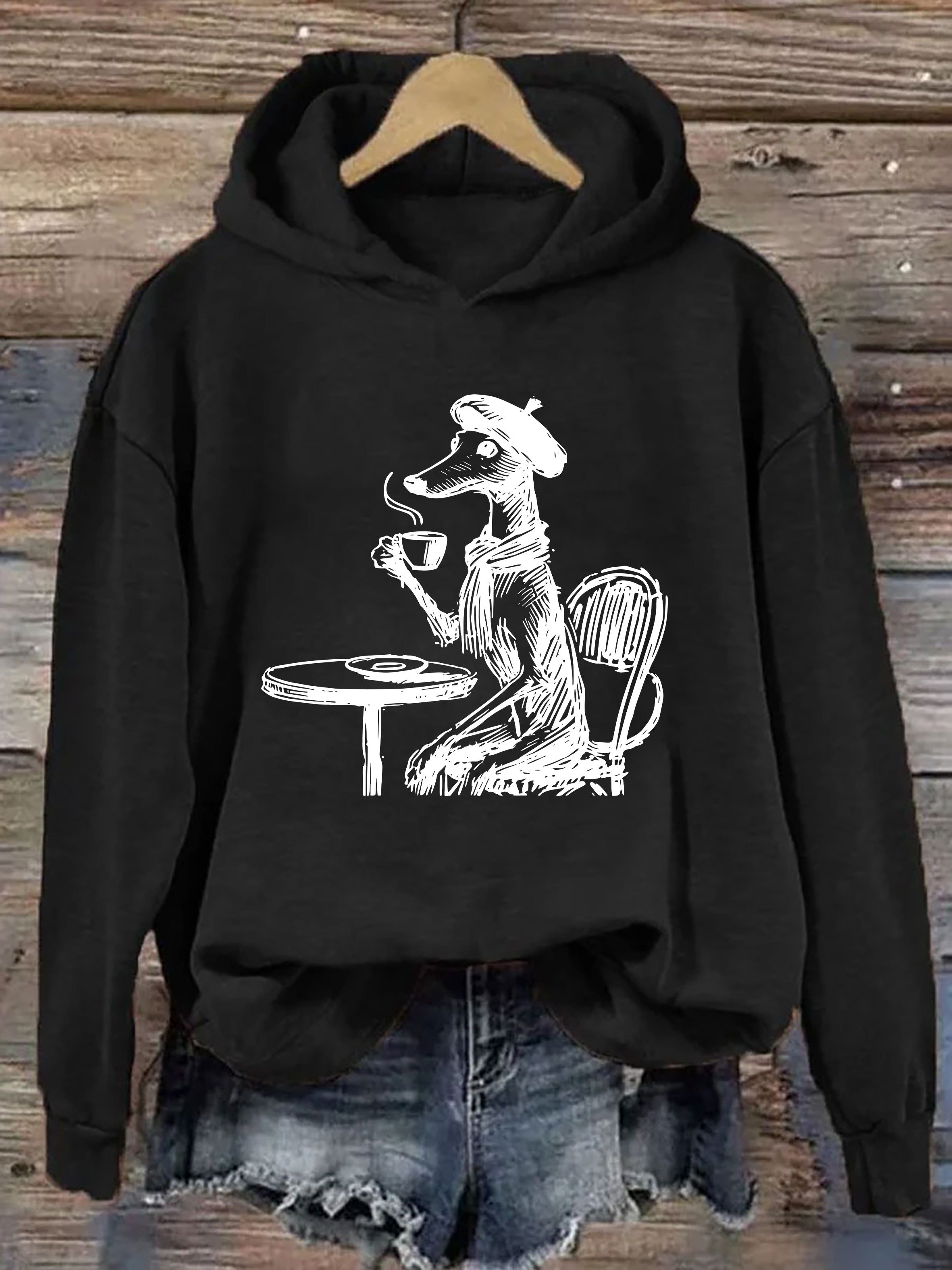 Greyhound, Whippet Hoodie