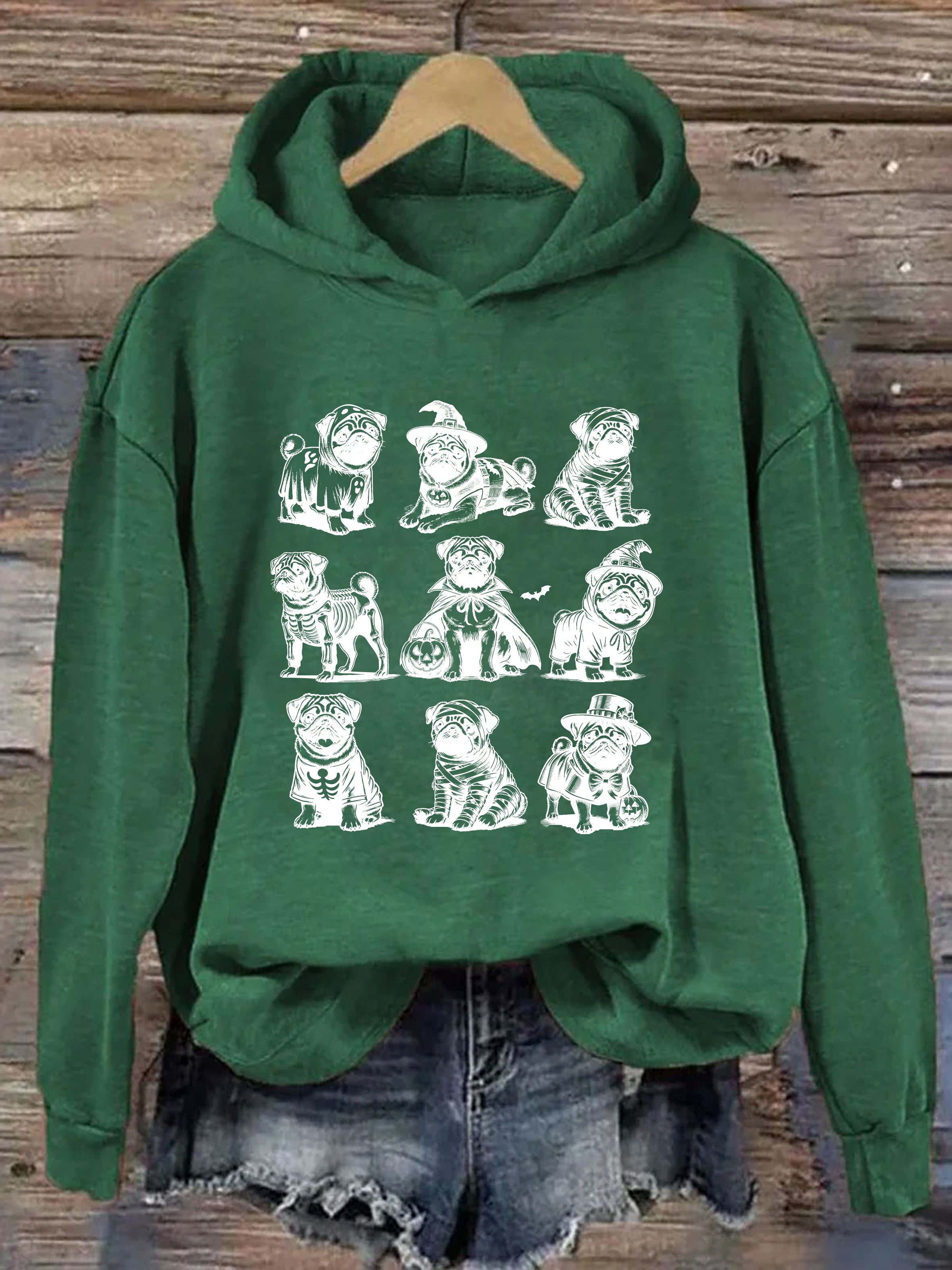 Pug Halloween Hoodie