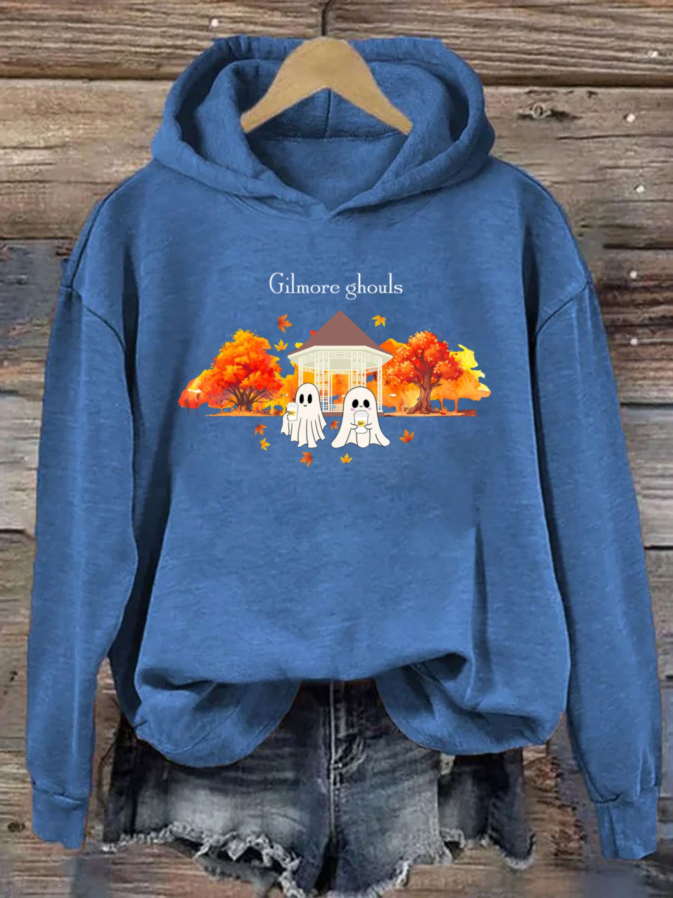 Stars Hollow Fall Leaves Gilmore Hoodie