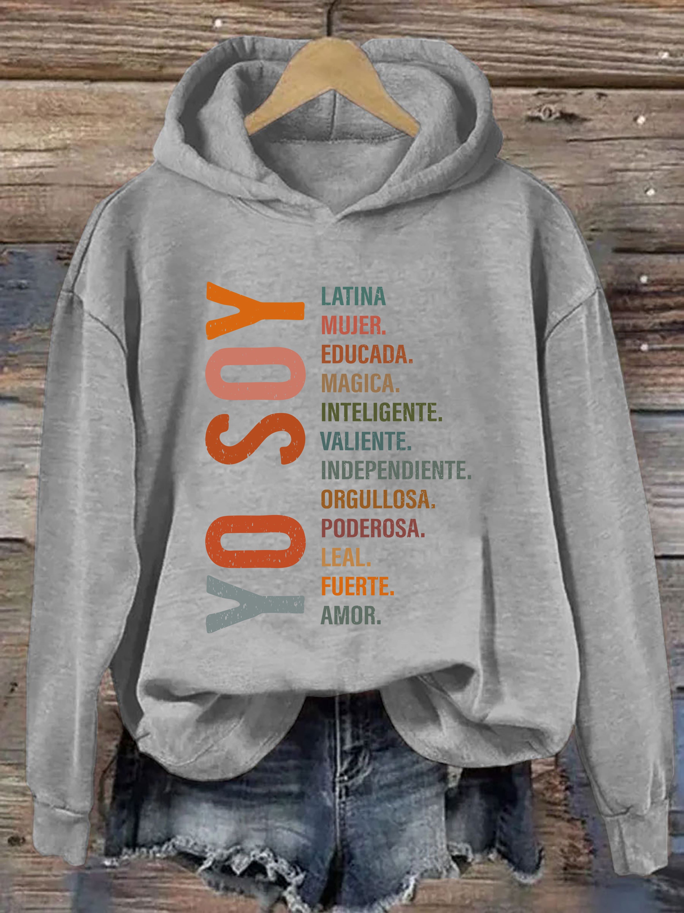 Yo Soy Latina Mujer Hoodie