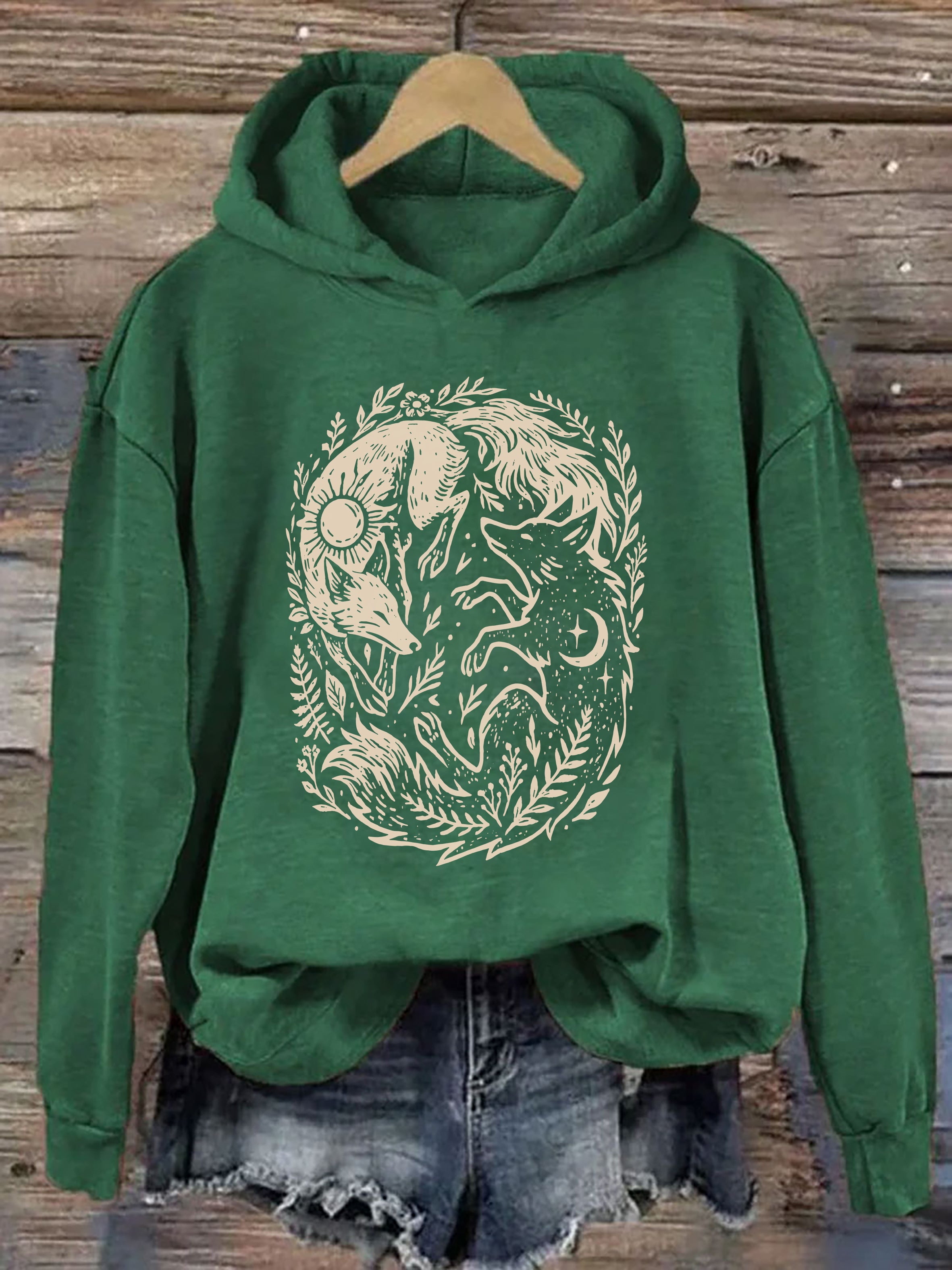 Fox Yin Yang Hoodie