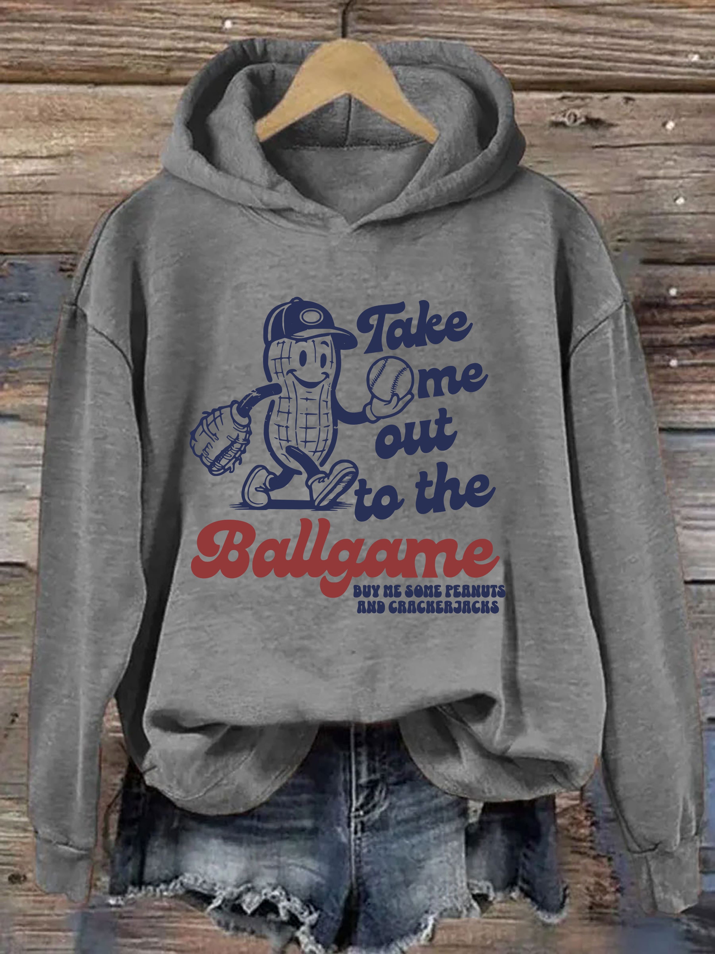 Take Me Out To The Ballgame Hoodie