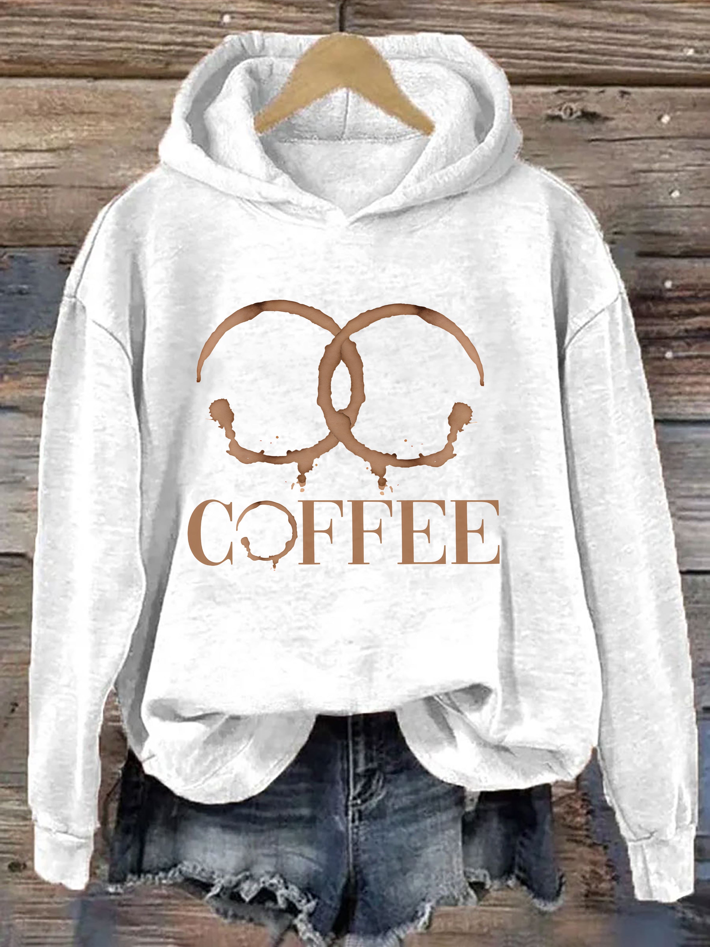 Coffee Stain Rings Hoodie