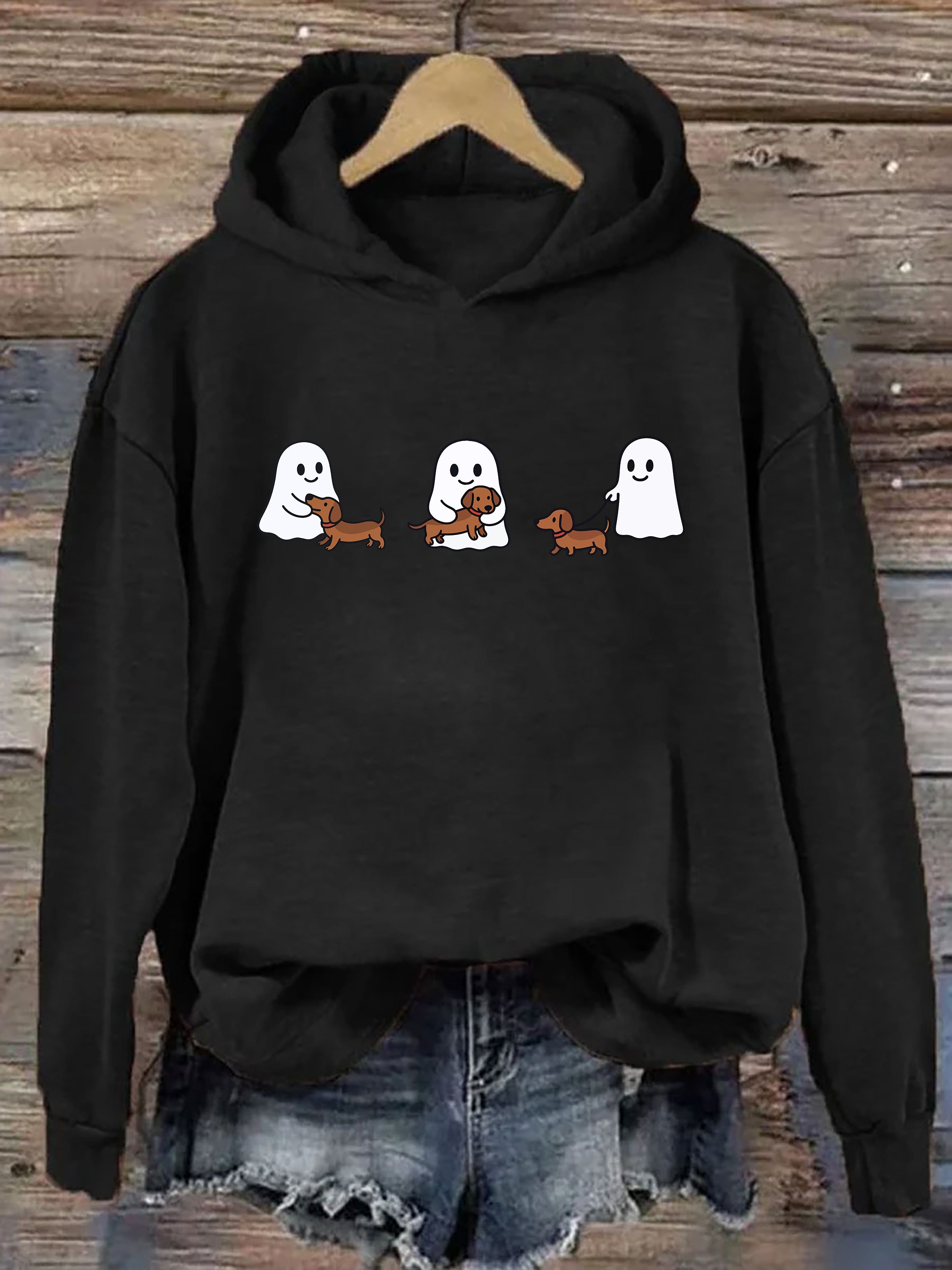 Ghost Trio Halloween Hoodie