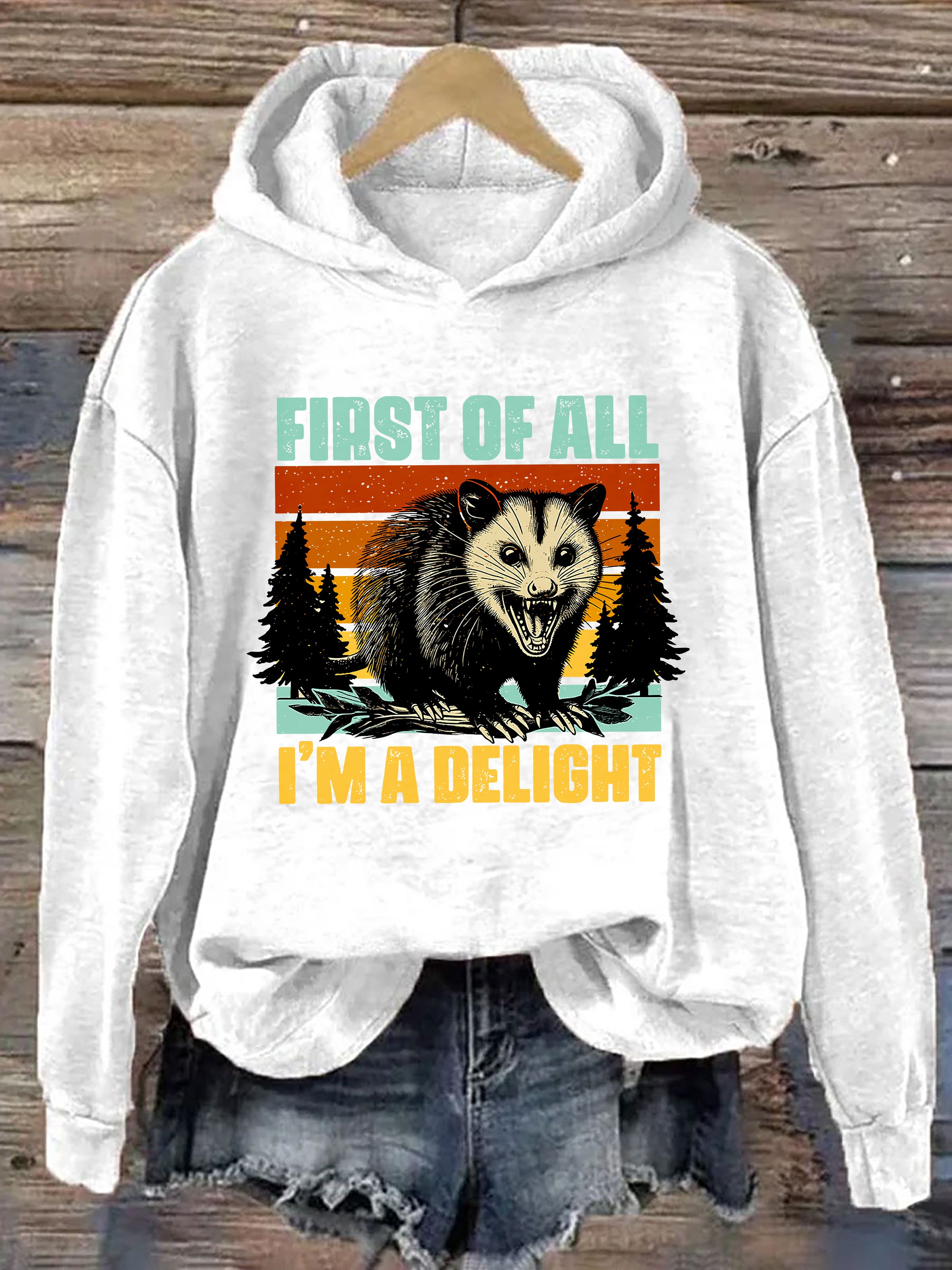 First Of All I'm A Delight Hoodie