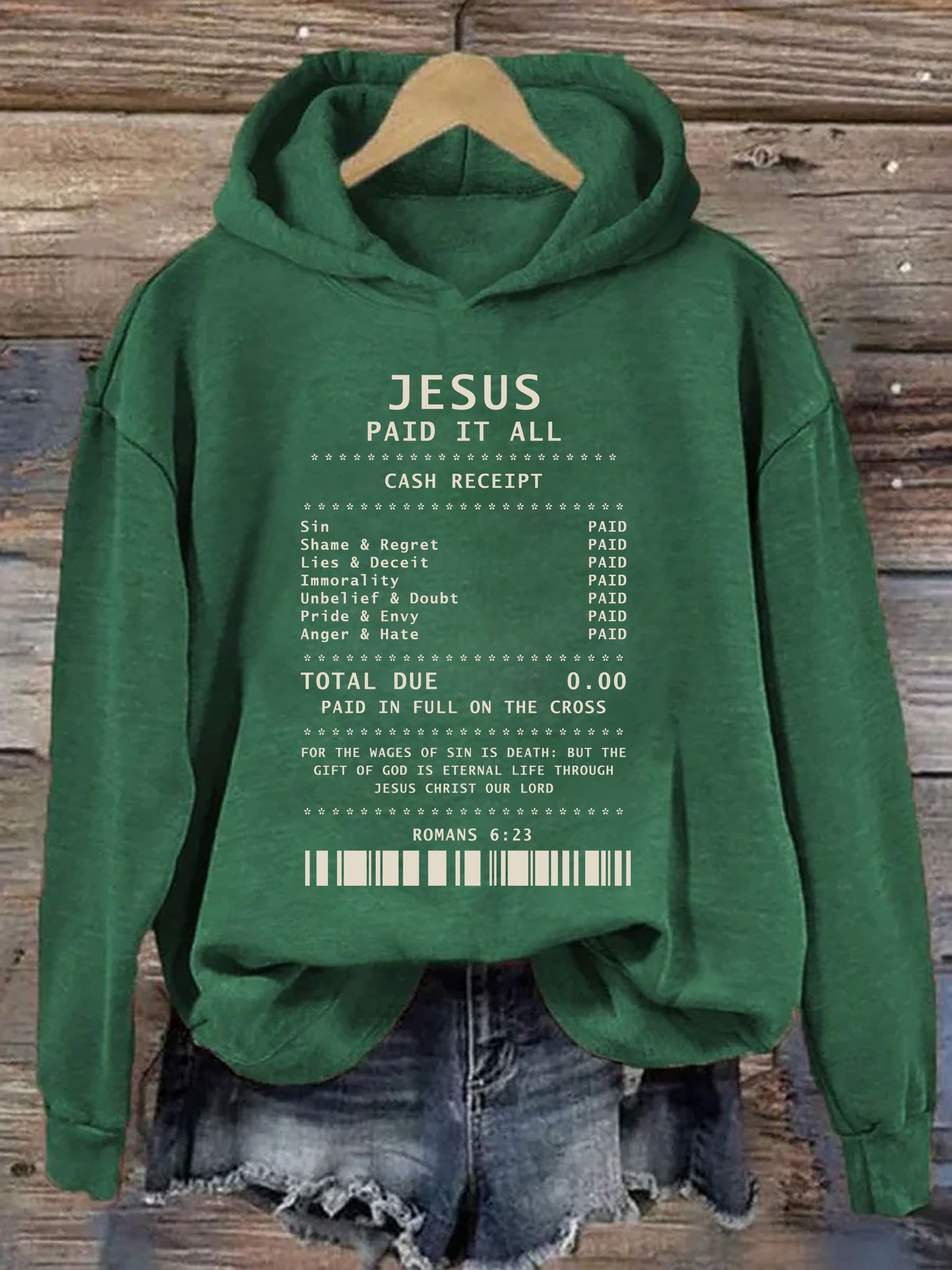 Jesus Paid It All Hoodie