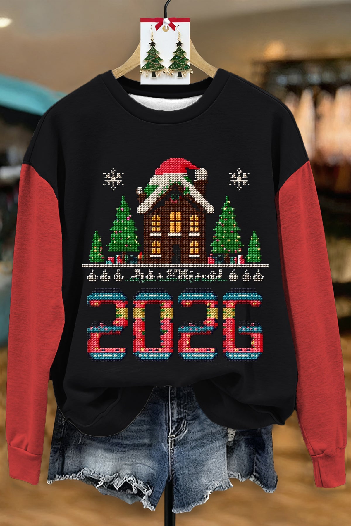CHRISTMAS 2026 CREW NECK SWEATSHIRT