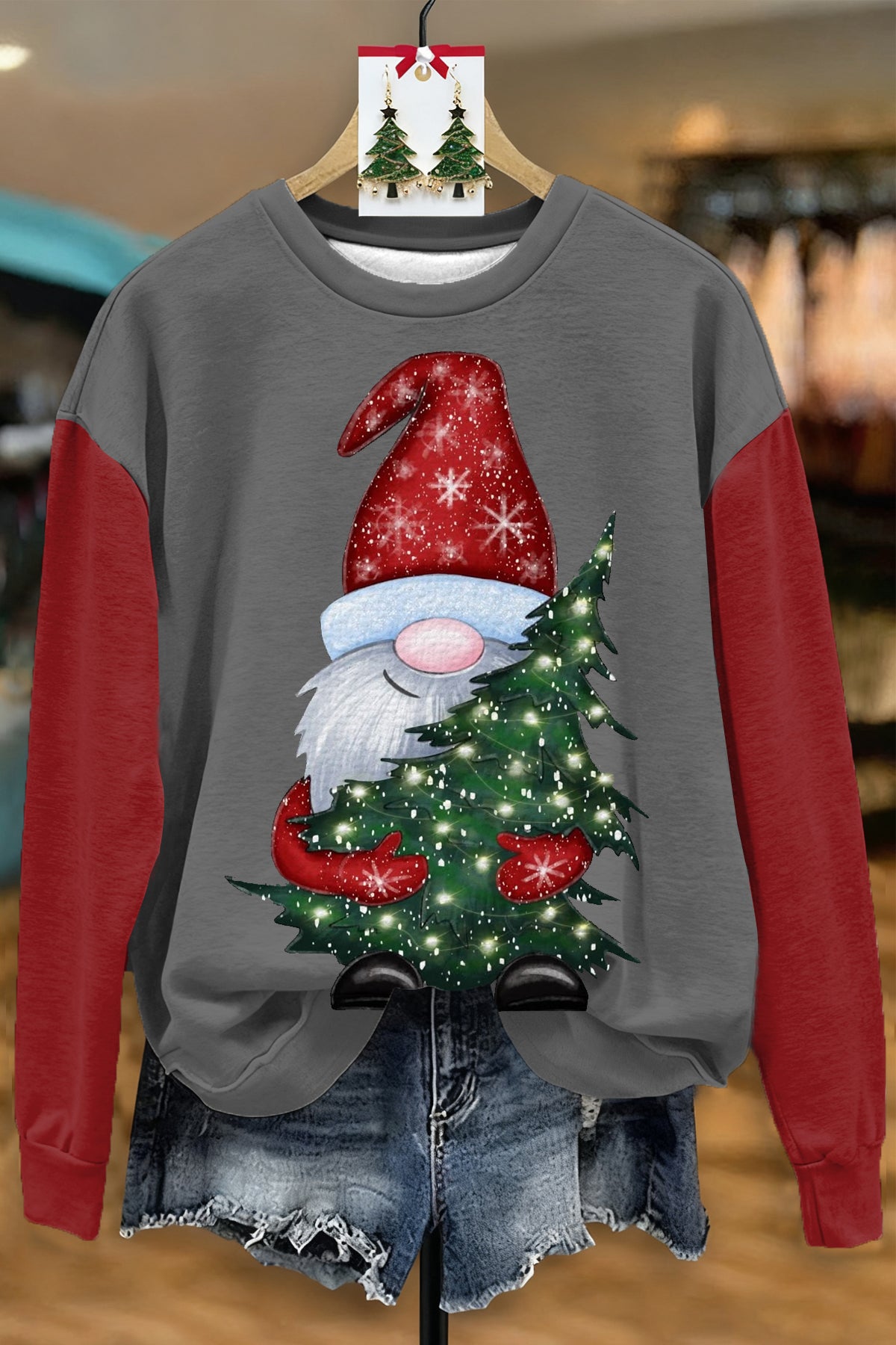 CHRISTMAS DWARF CREWNECK SWEATSHIRT