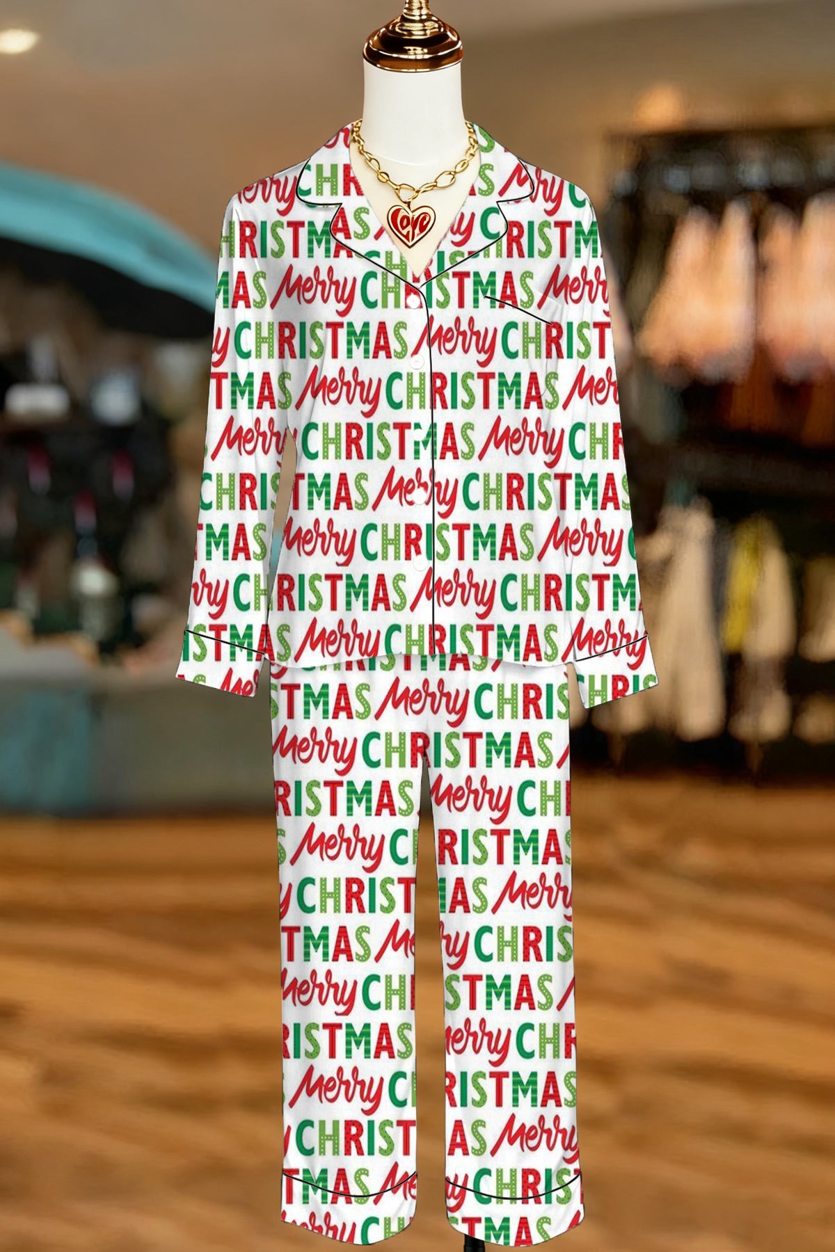 MERRY CHRISTMAS TWO-PIECE SET