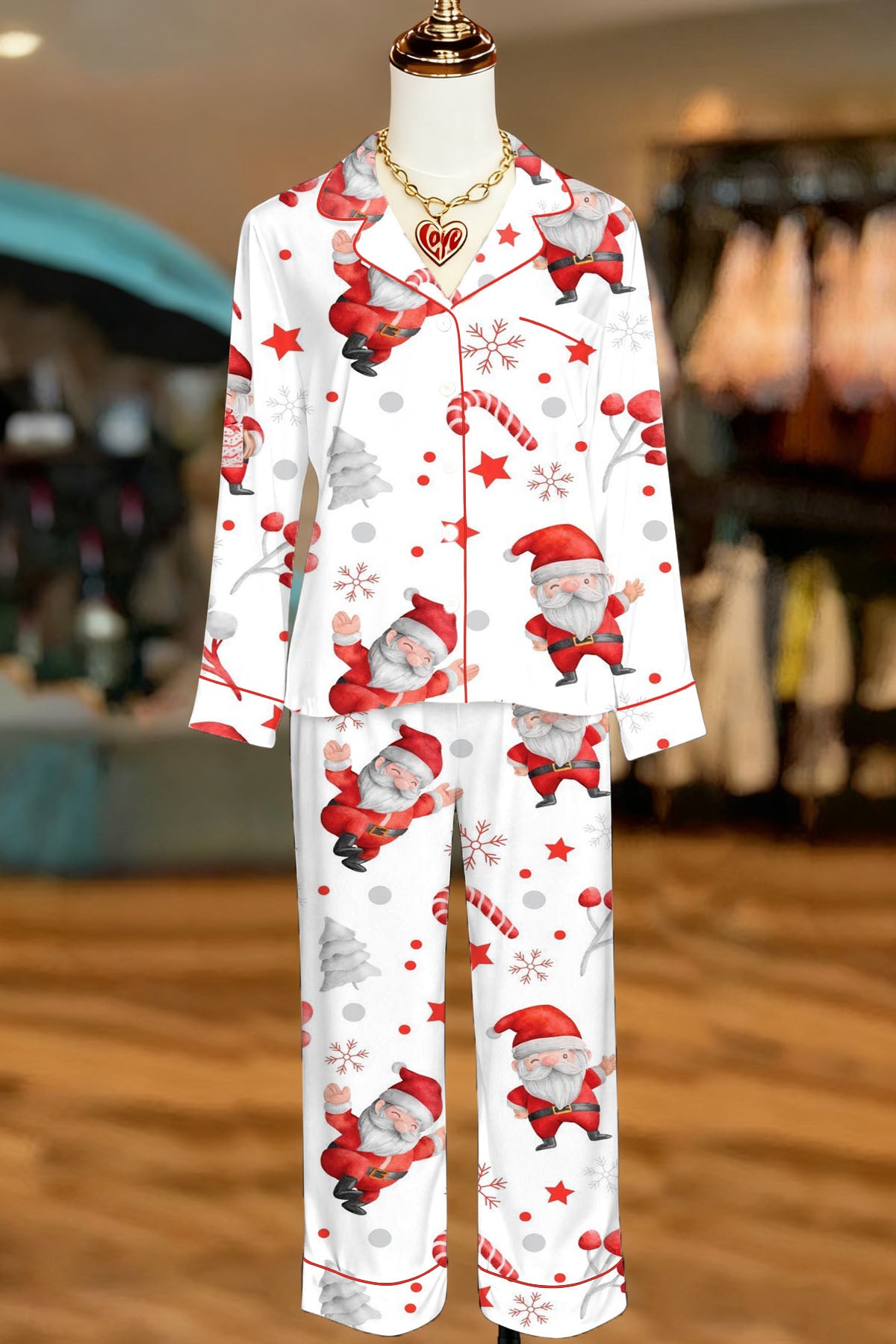 SIMPLE SANTA CLAUS TWO-PIECE SET