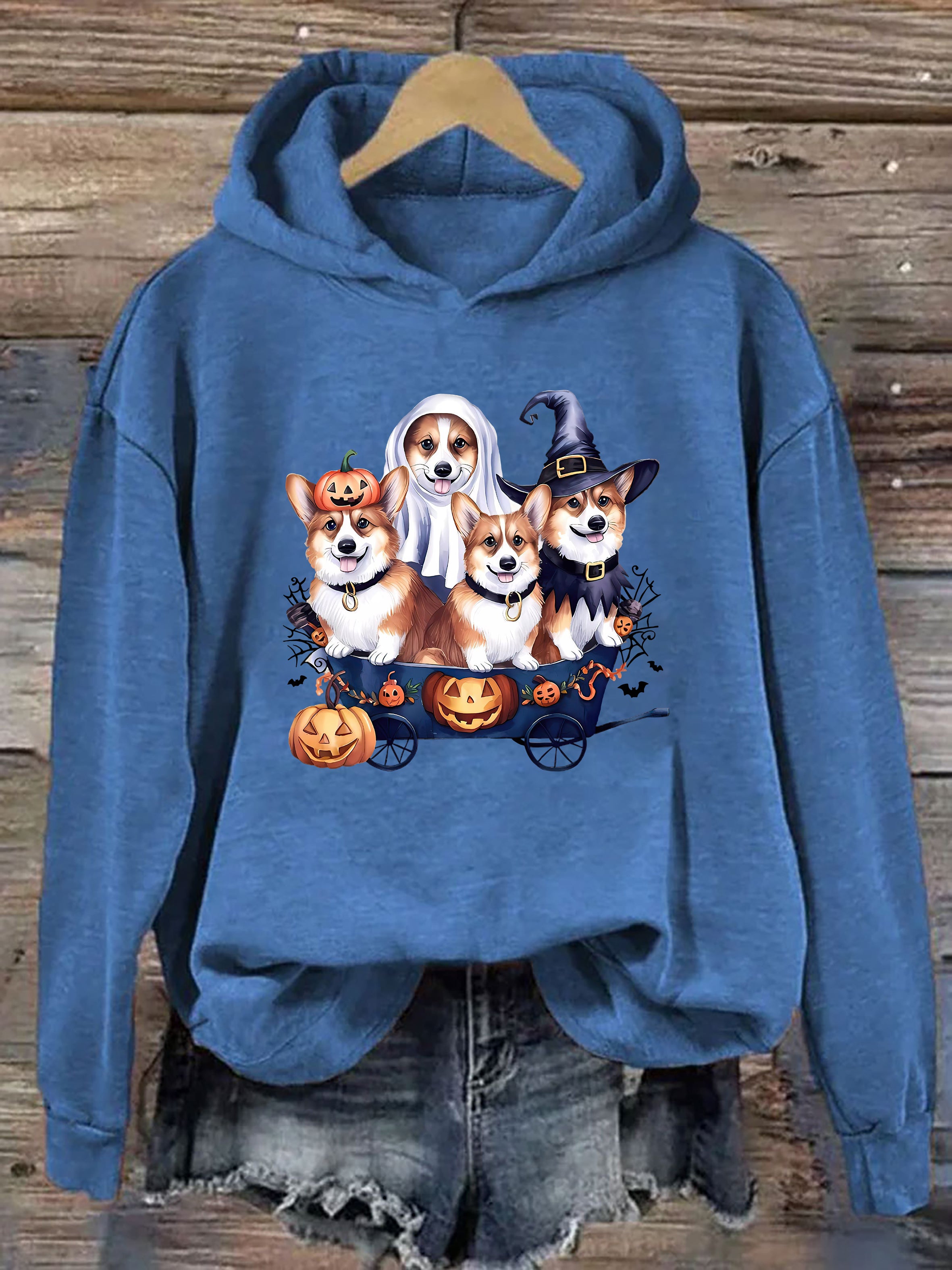 Halloween Corgi Hoodie
