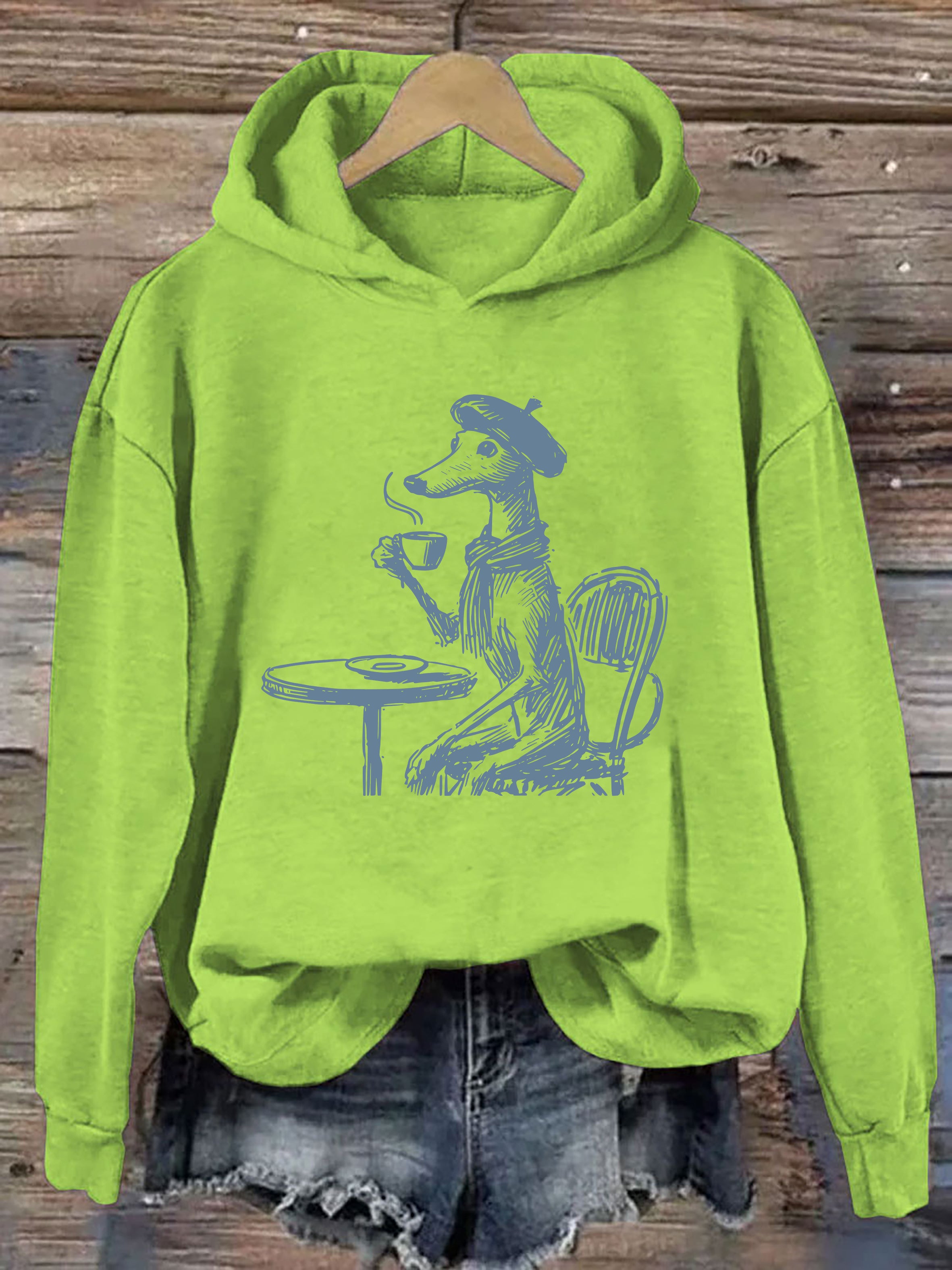Greyhound, Whippet Hoodie