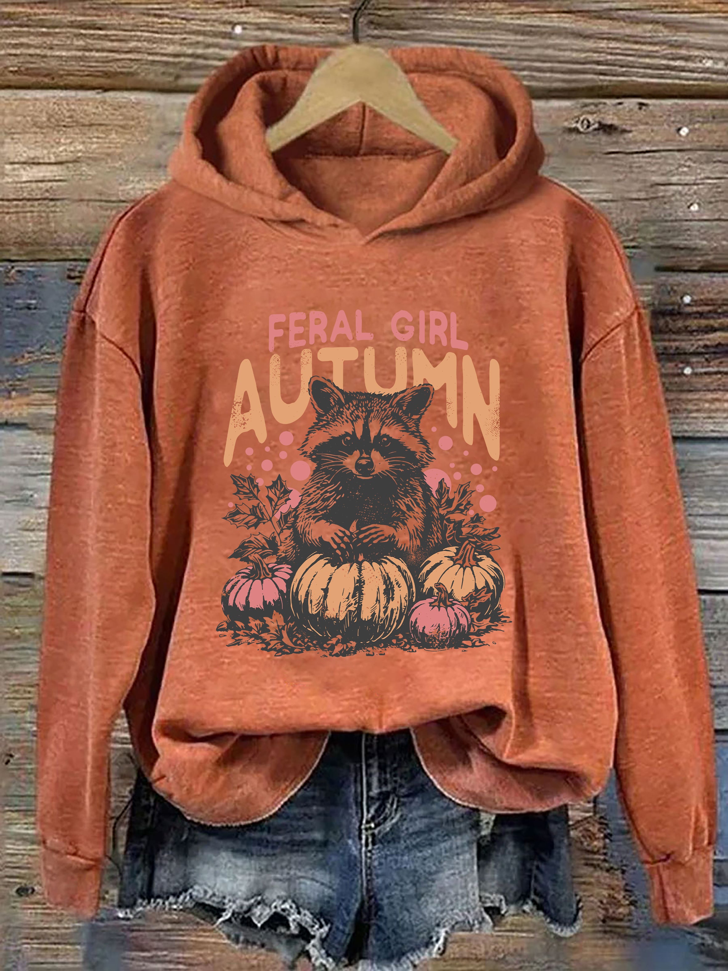 Feral Girl Autumn Hoodie