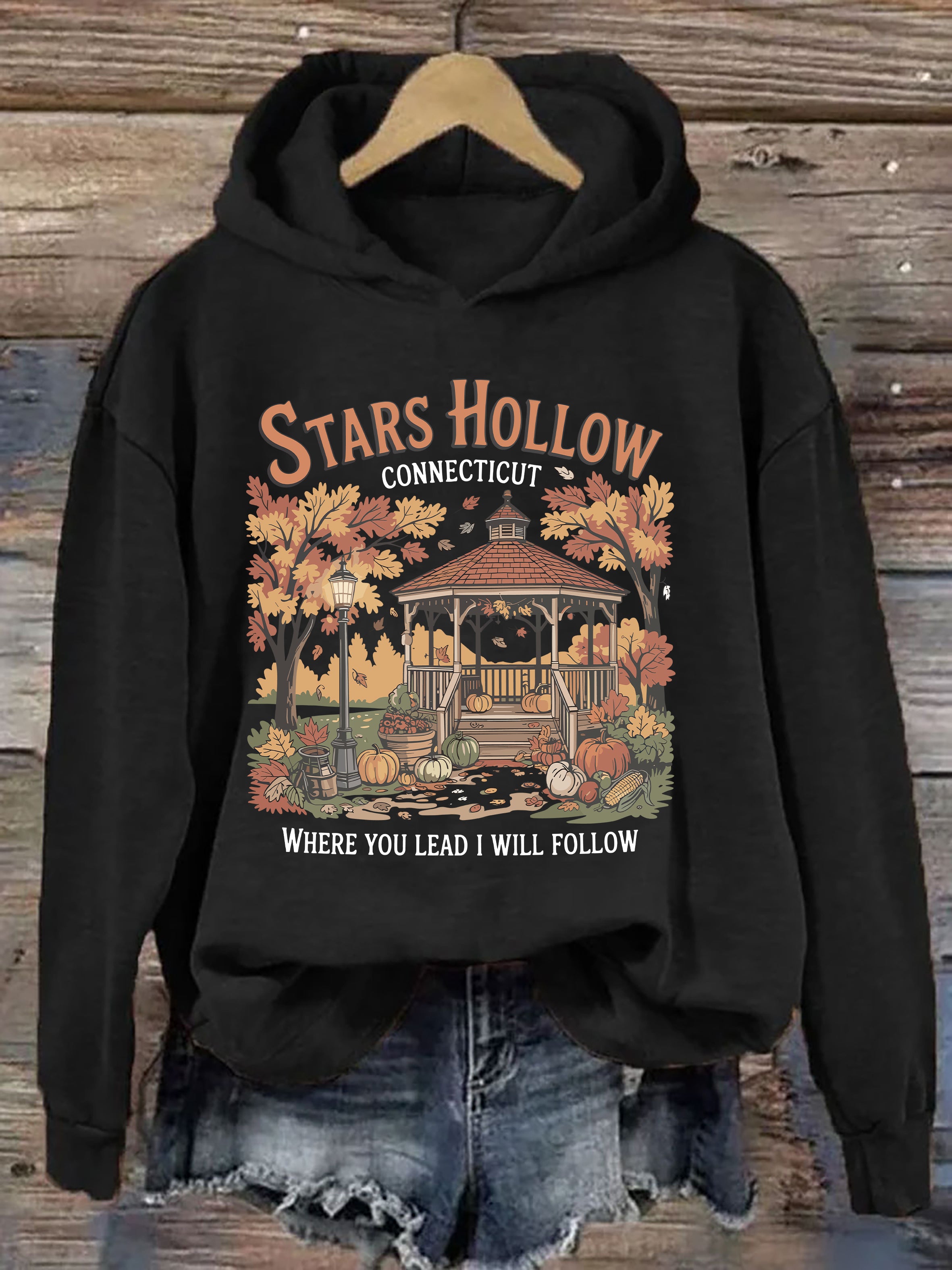 Stars Hollow Where You Lead I Will Follow Hoodie