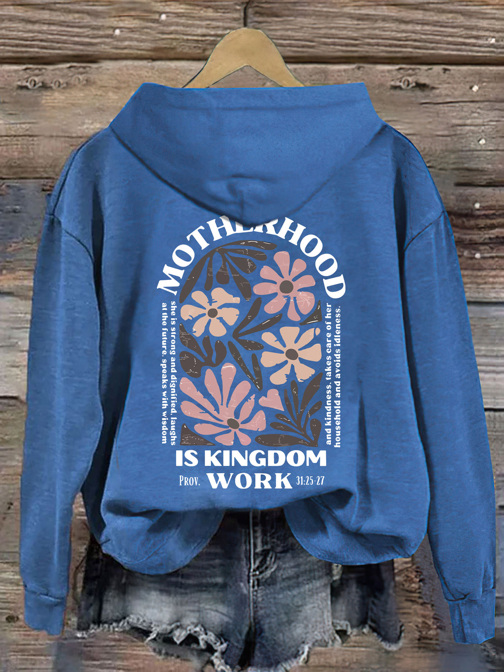 Motherhood Is Kingdom Work Hoodie