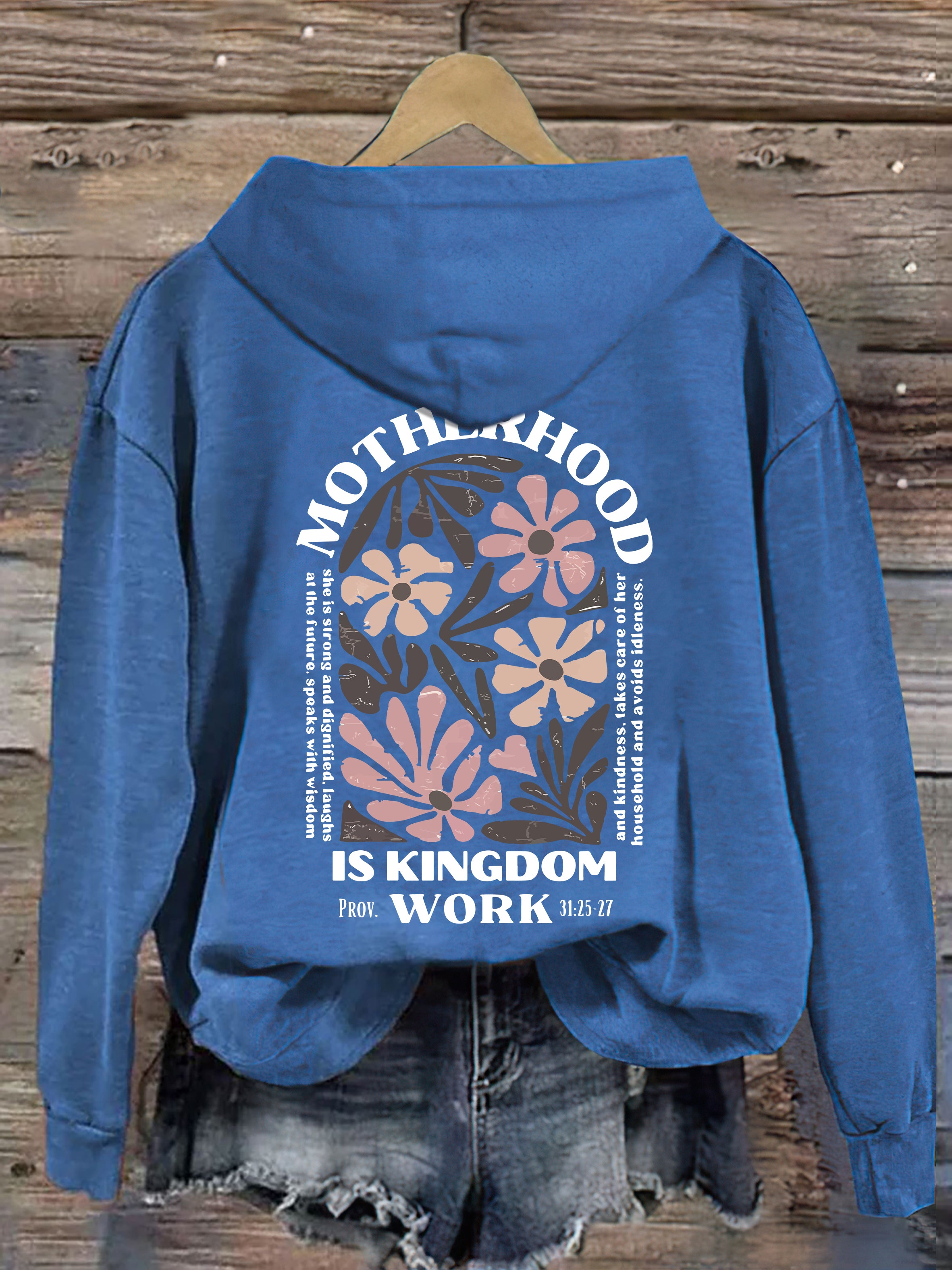 Motherhood Is Kingdom Work Hoodie
