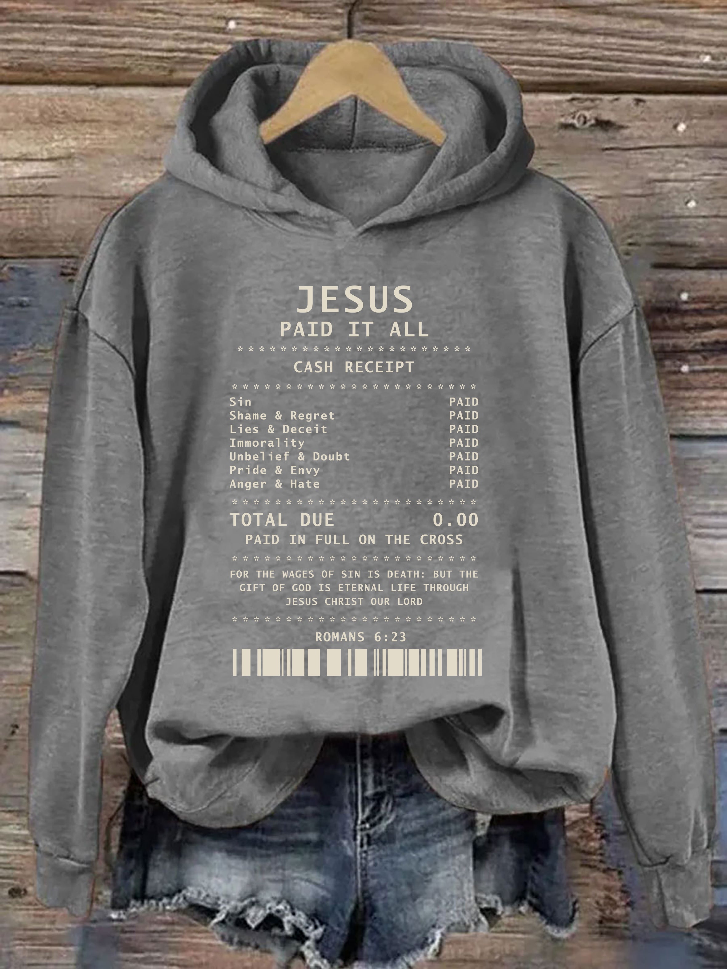 Jesus Paid It All Hoodie