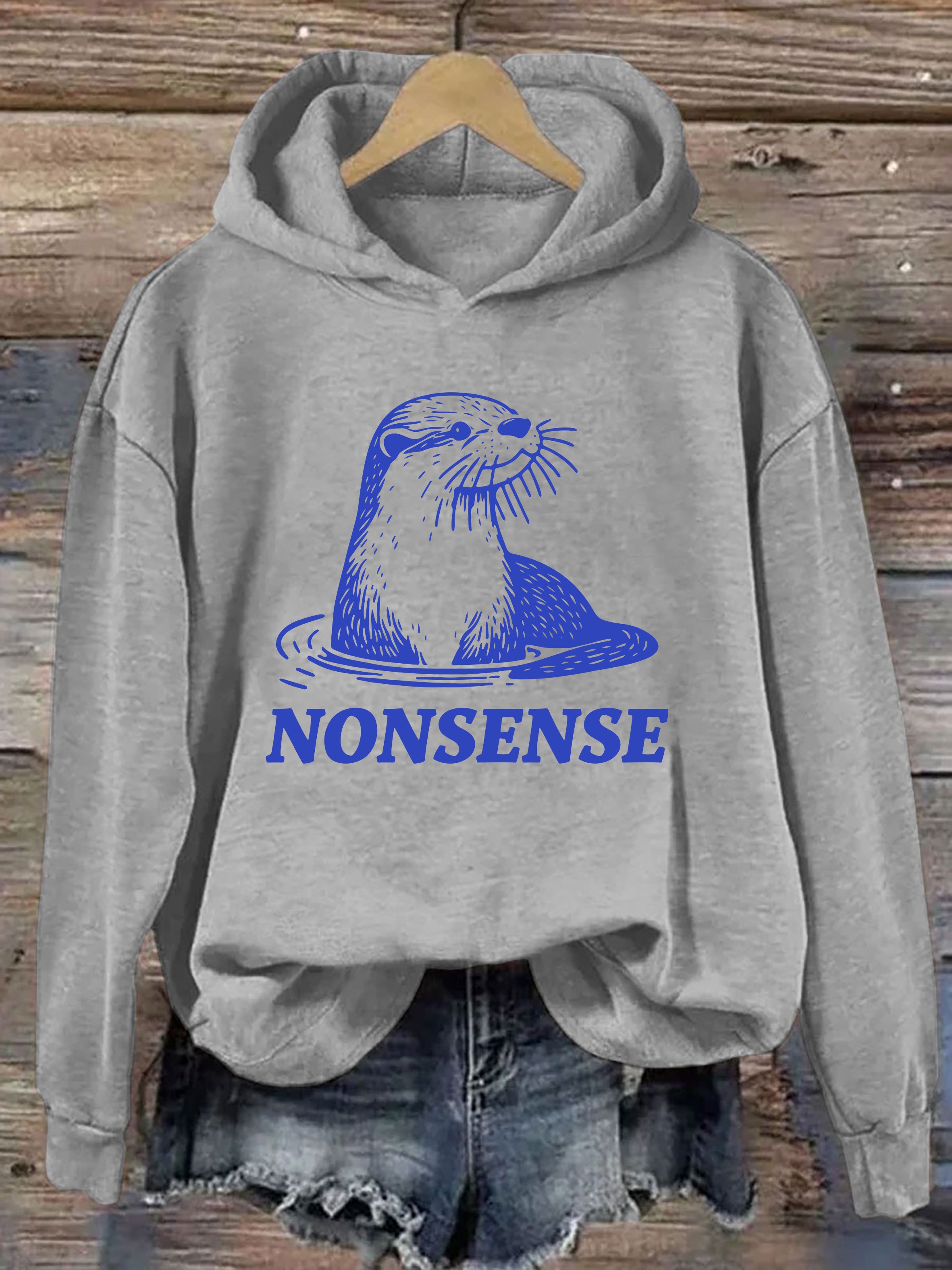 Otter Nonsense Hoodie
