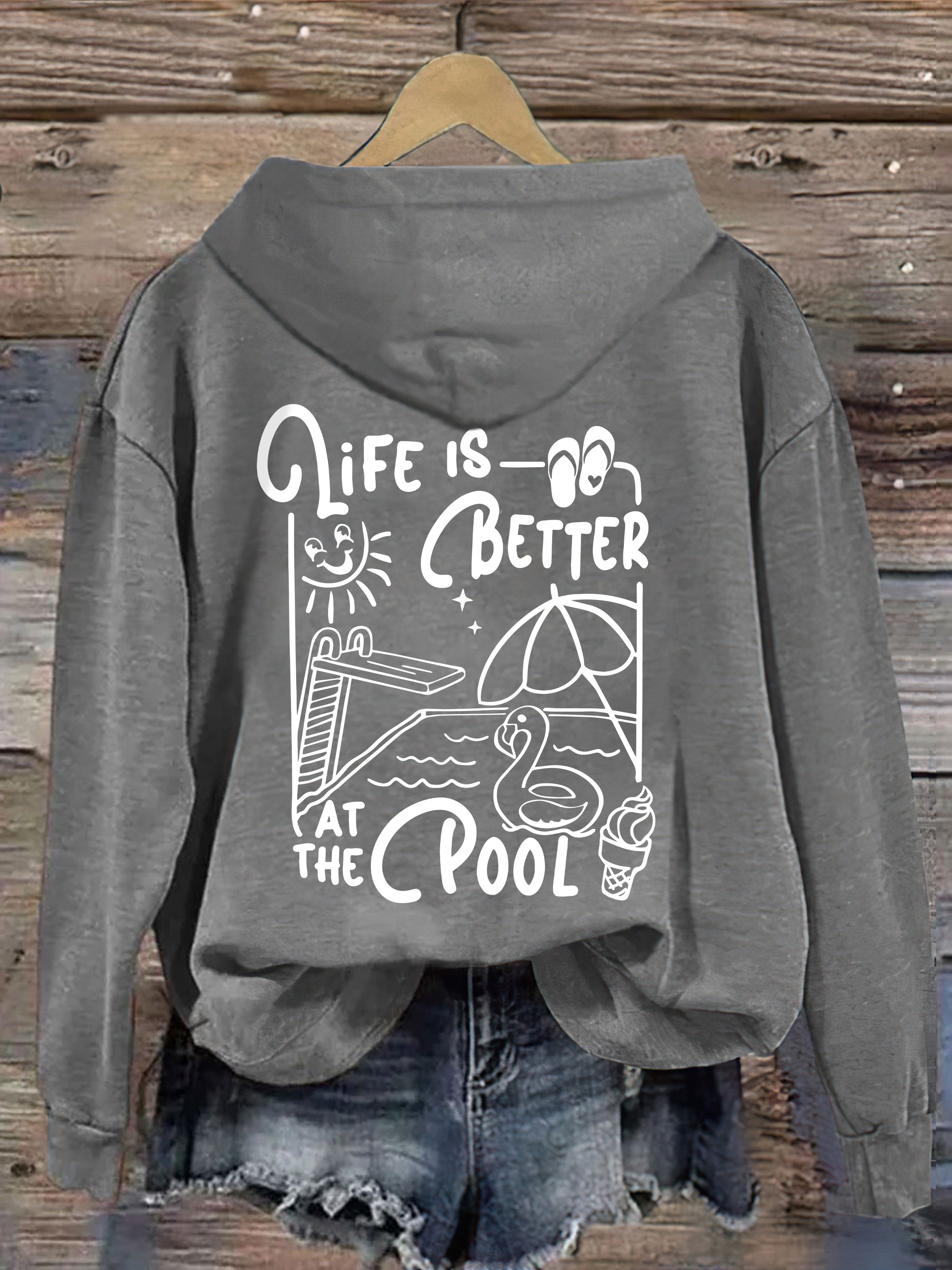 Life Is Better At The Pool Hoodie