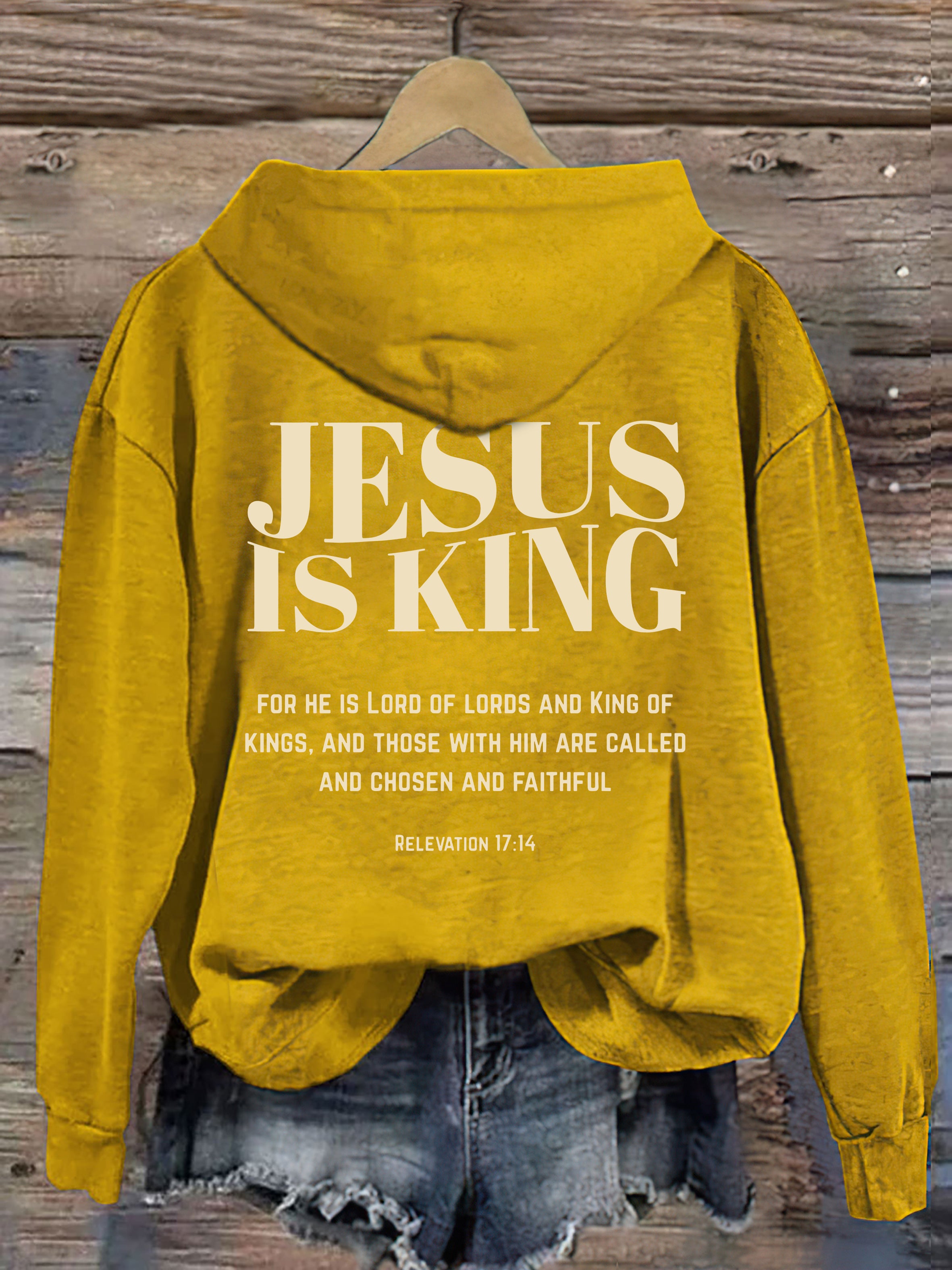 Jesus Is King Hoodie