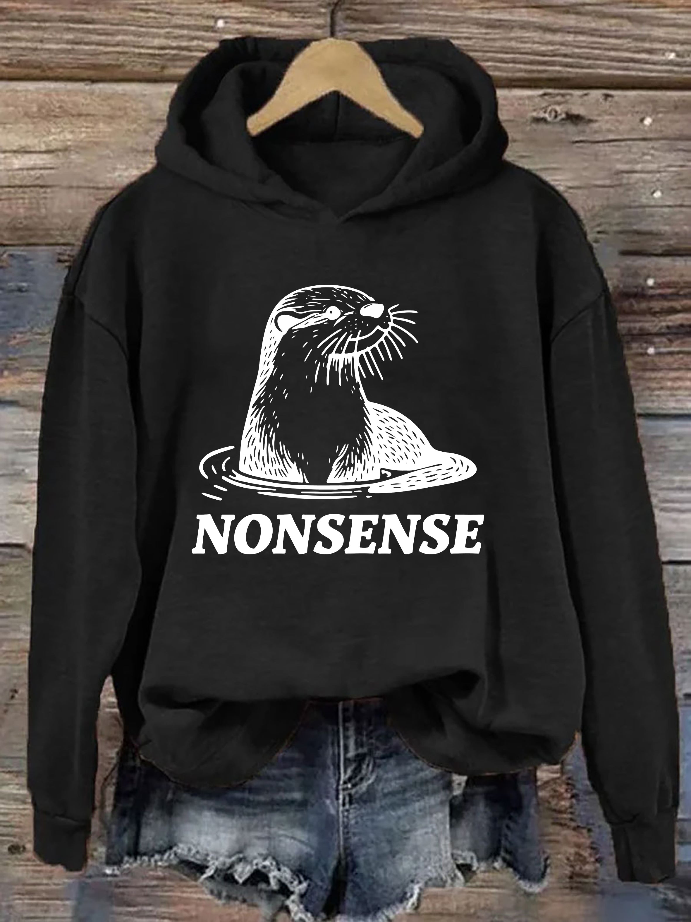 Otter Nonsense Hoodie