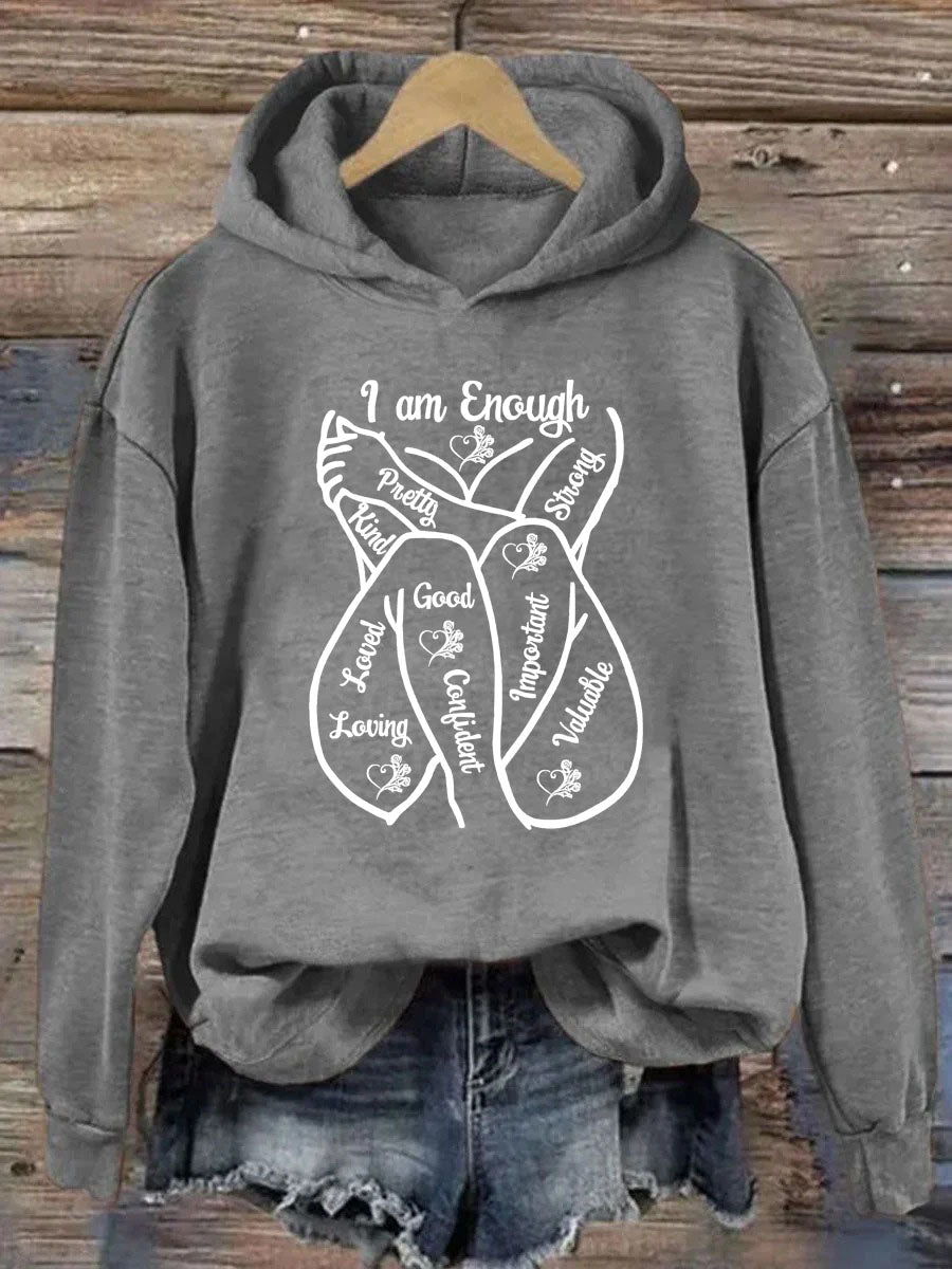 I AM Enough Hoodie
