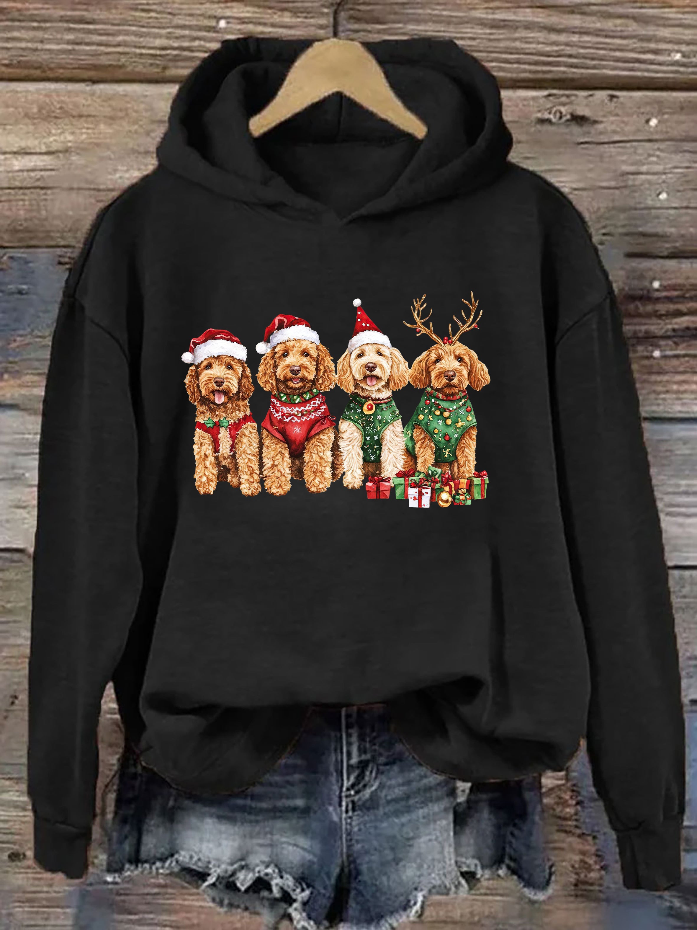 Christmas Dog Hoodie