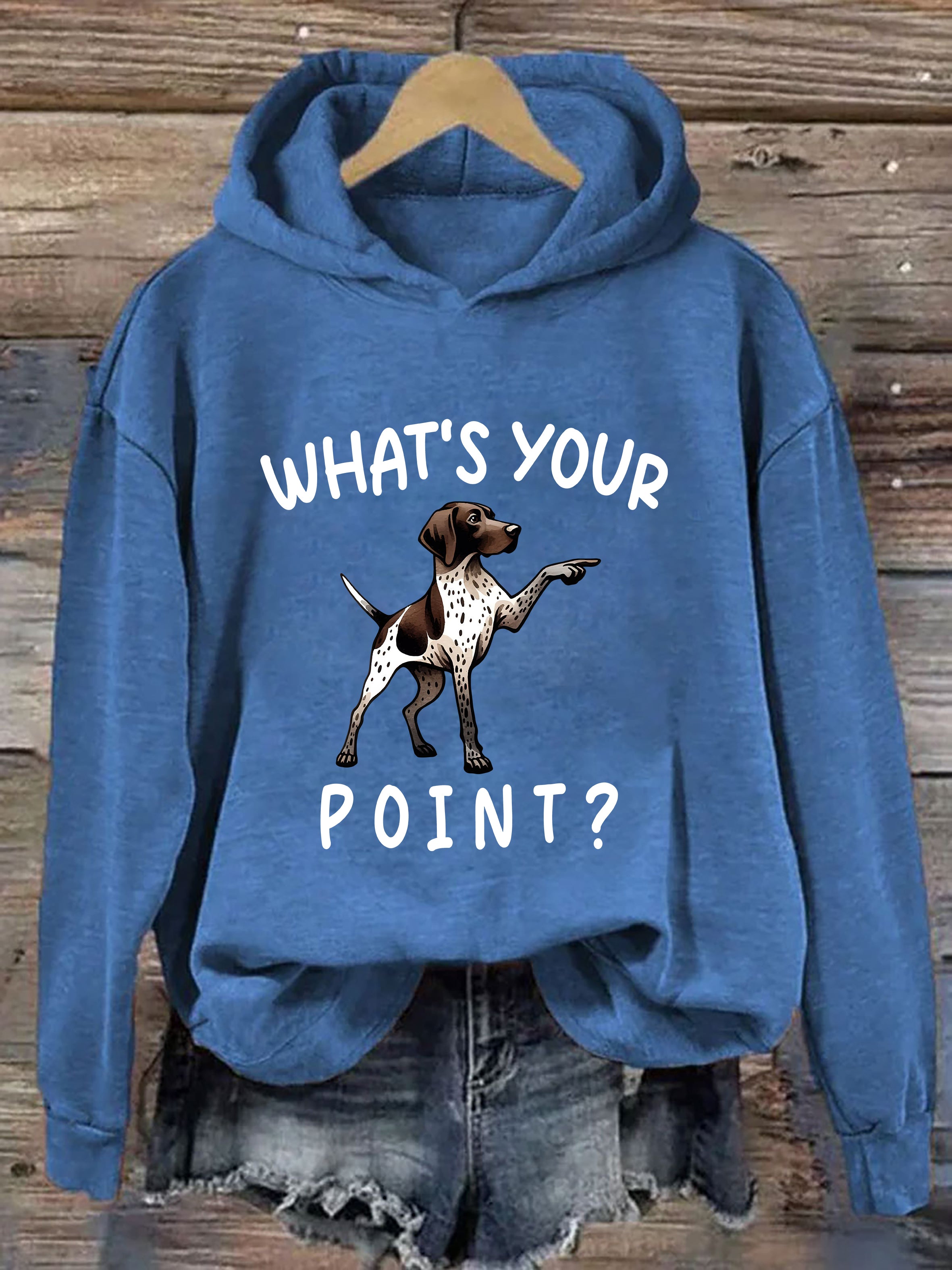 What's Your Point Funny German Shorthaired Pointer Hoodie