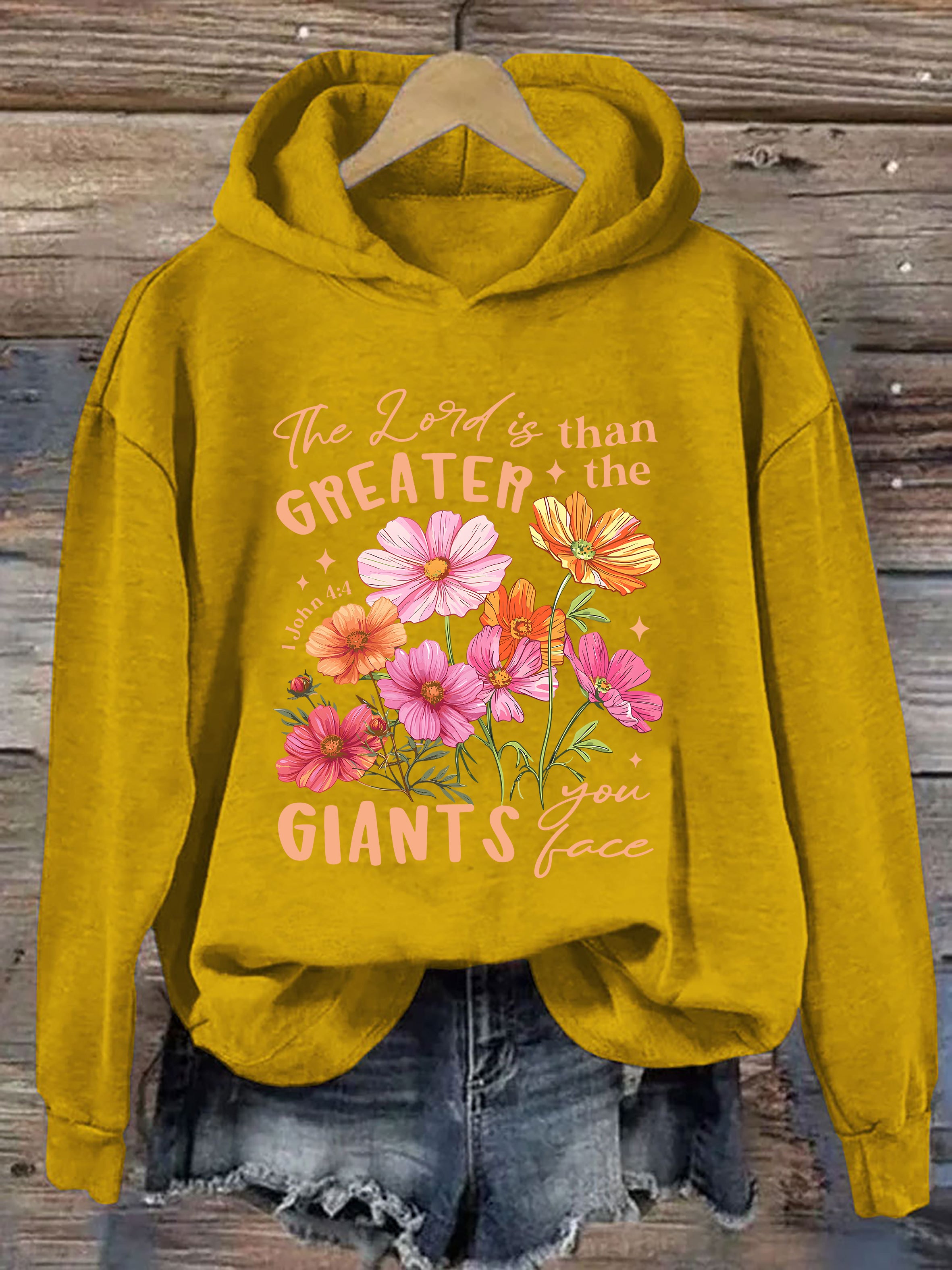 The Lord Is Greater Hoodie