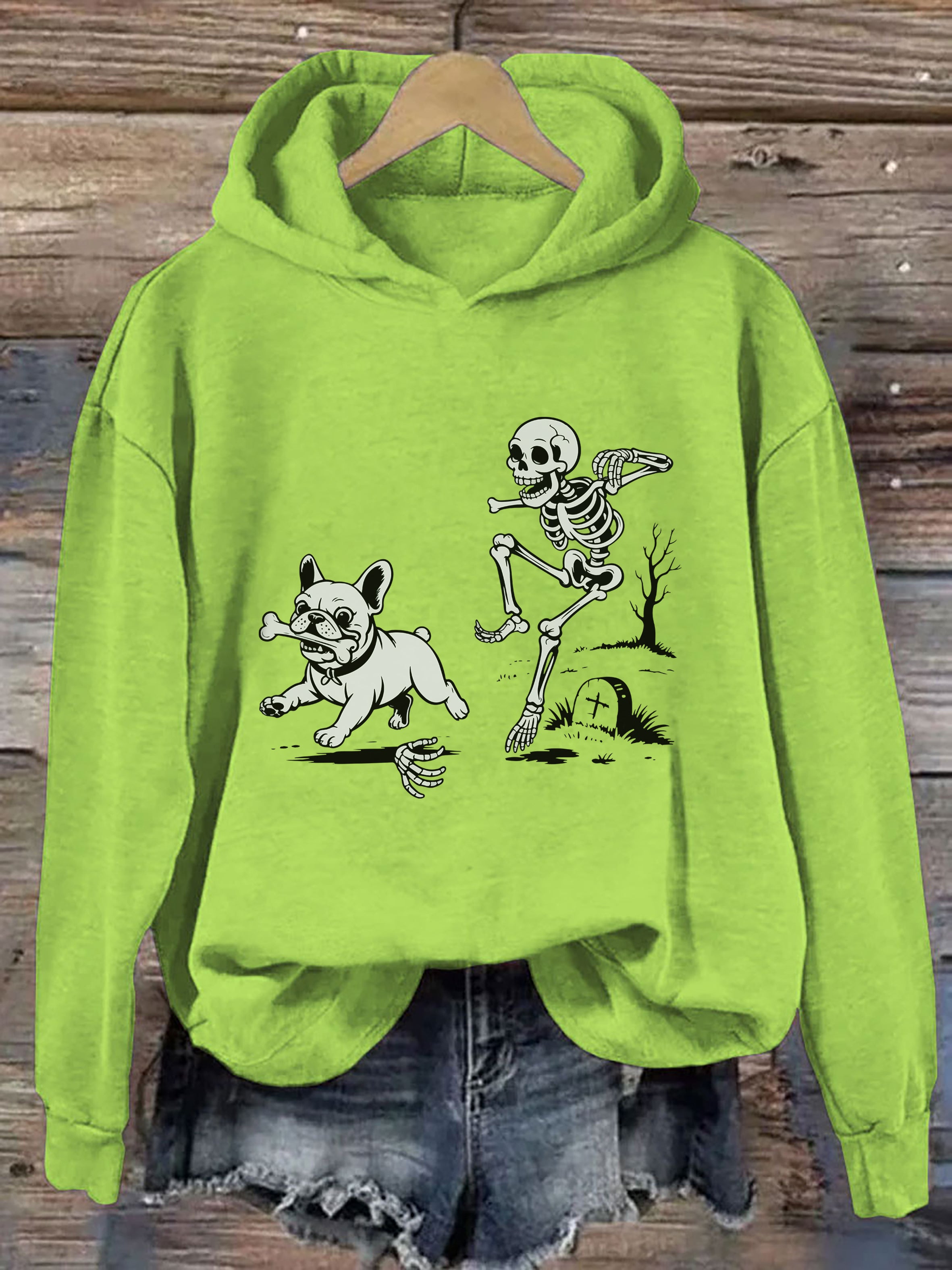 Halloween French Bulldog Hoodie