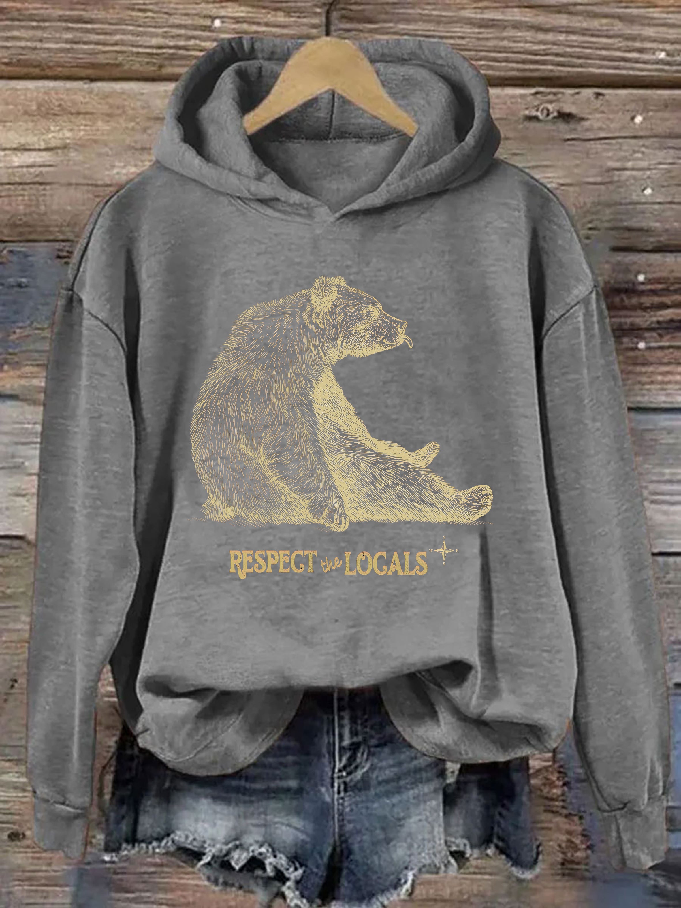 Respect The Local Wildlife Hoodie