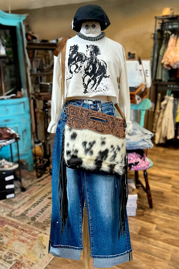 Running Wild & Free Horse Sweatshirt