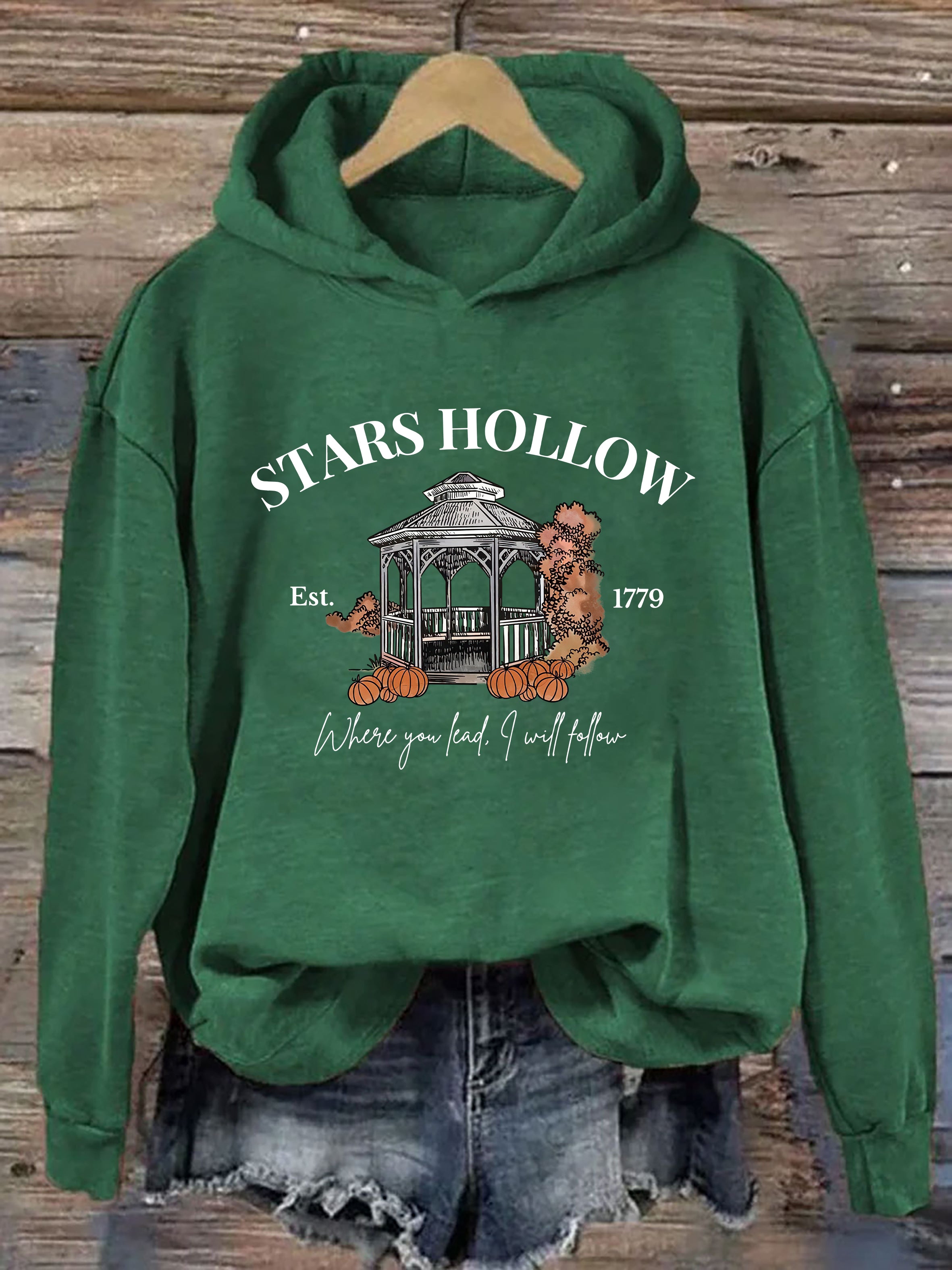 Stars Hollow Where You Lead I Will Follow Hoodie