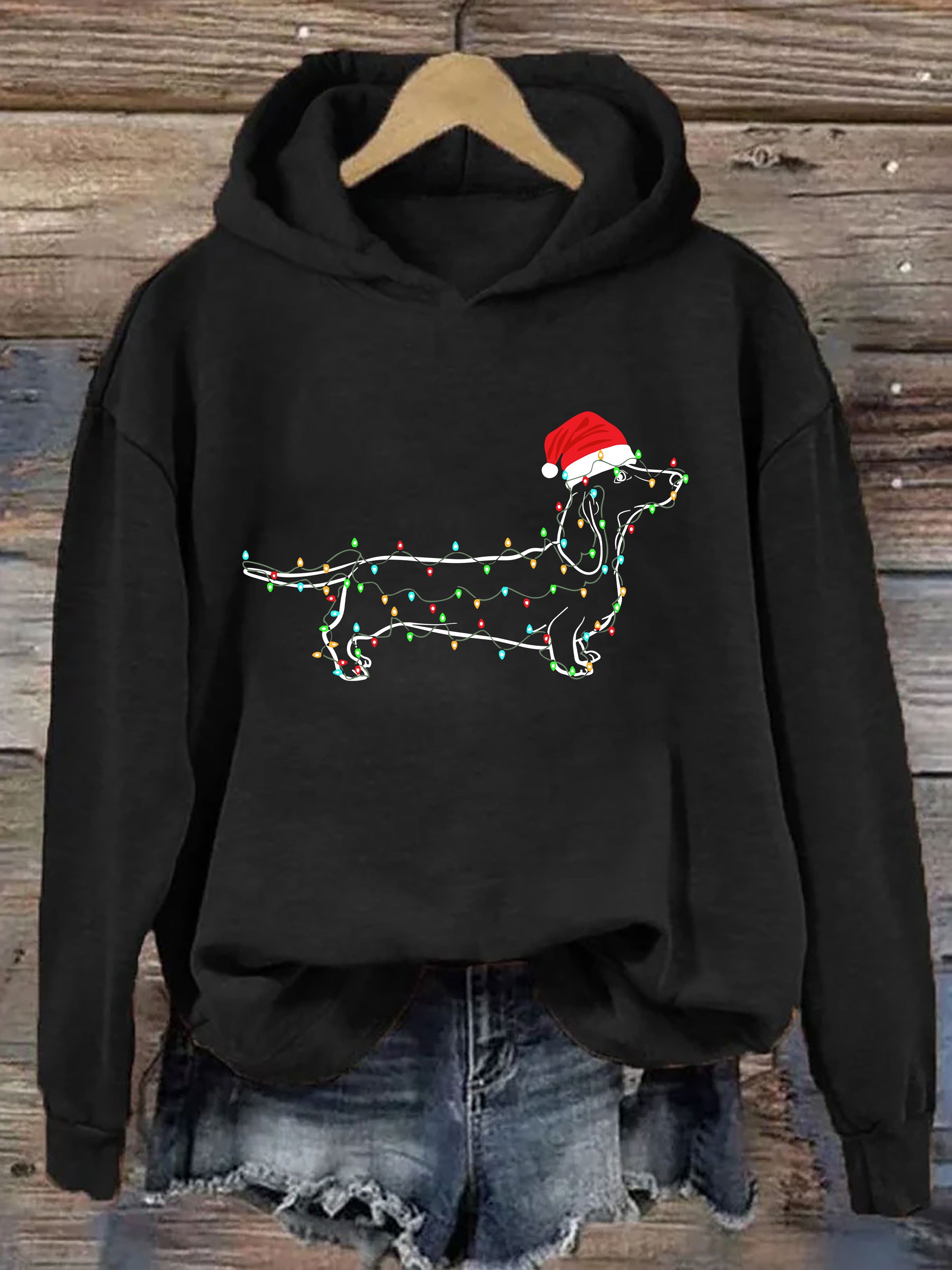 Christmas Dachshund Hoodie