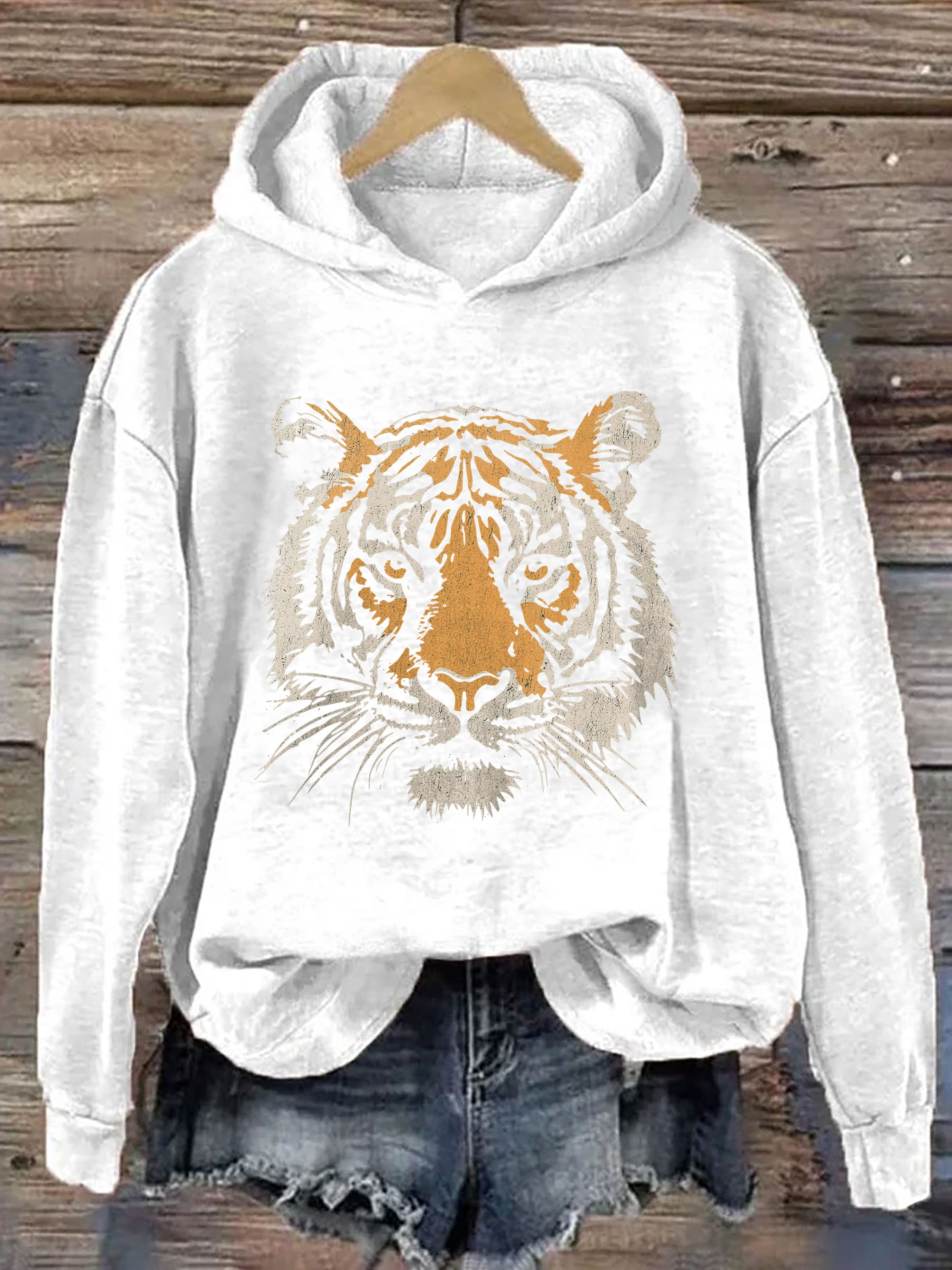 Vintage Tiger Hoodie