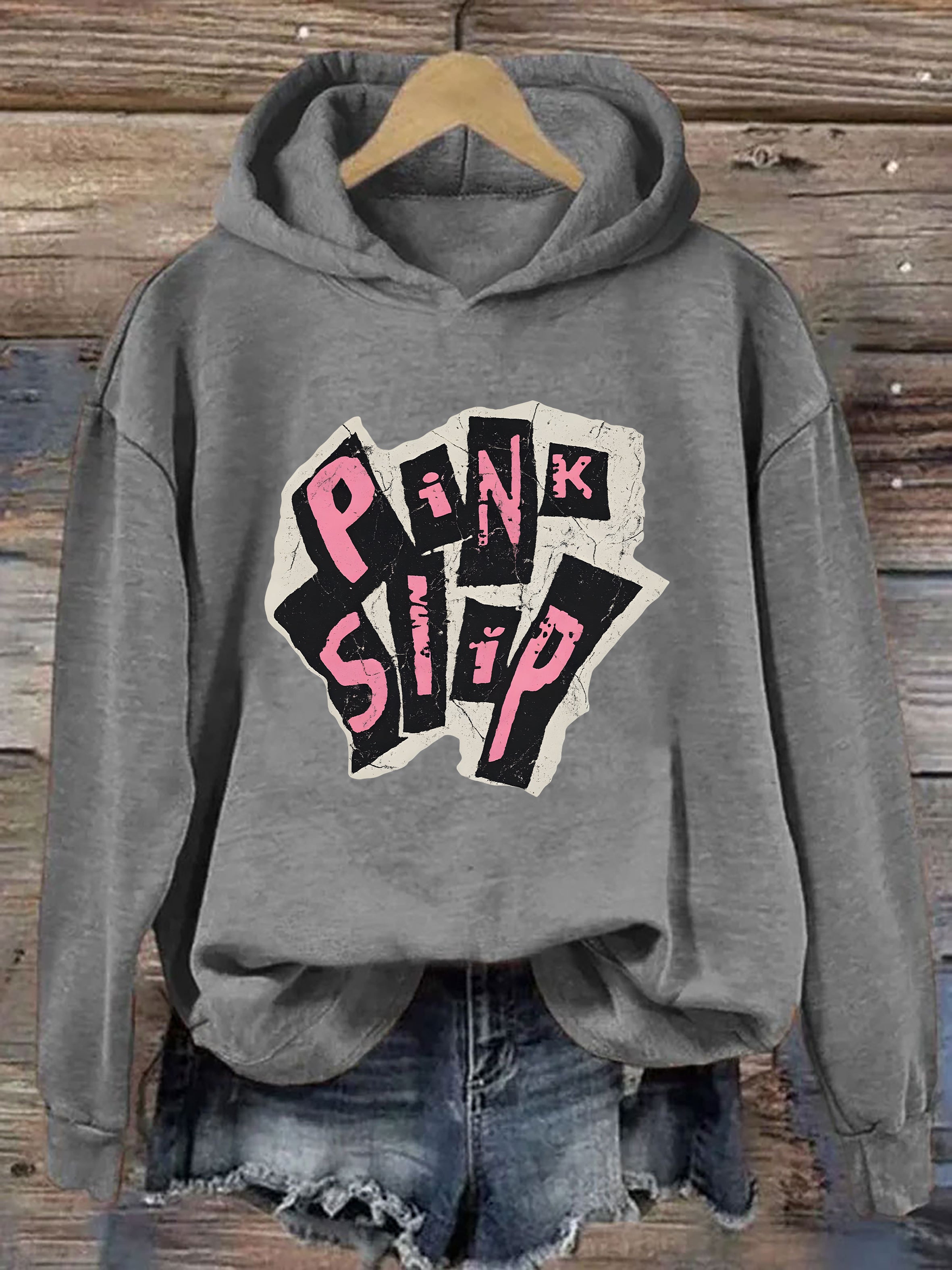 Pink Slip Hoodie