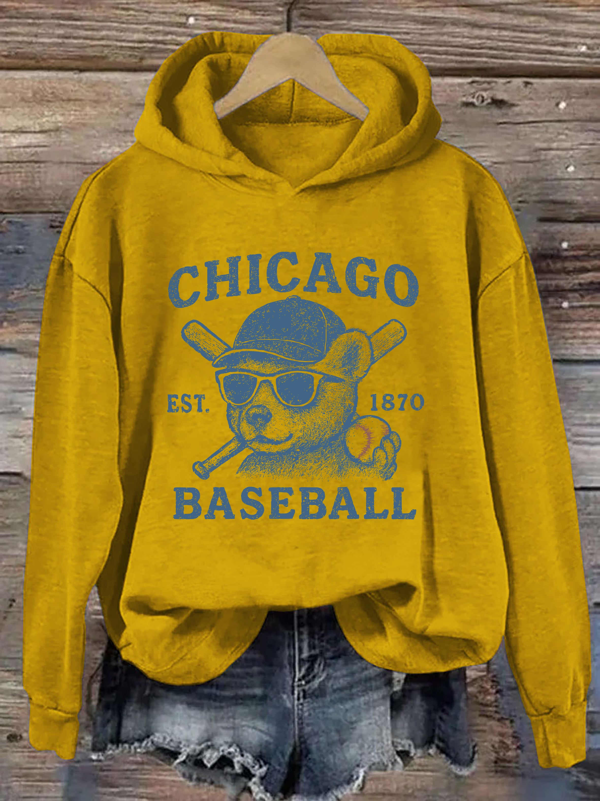 Chicago Baseball Hoodie